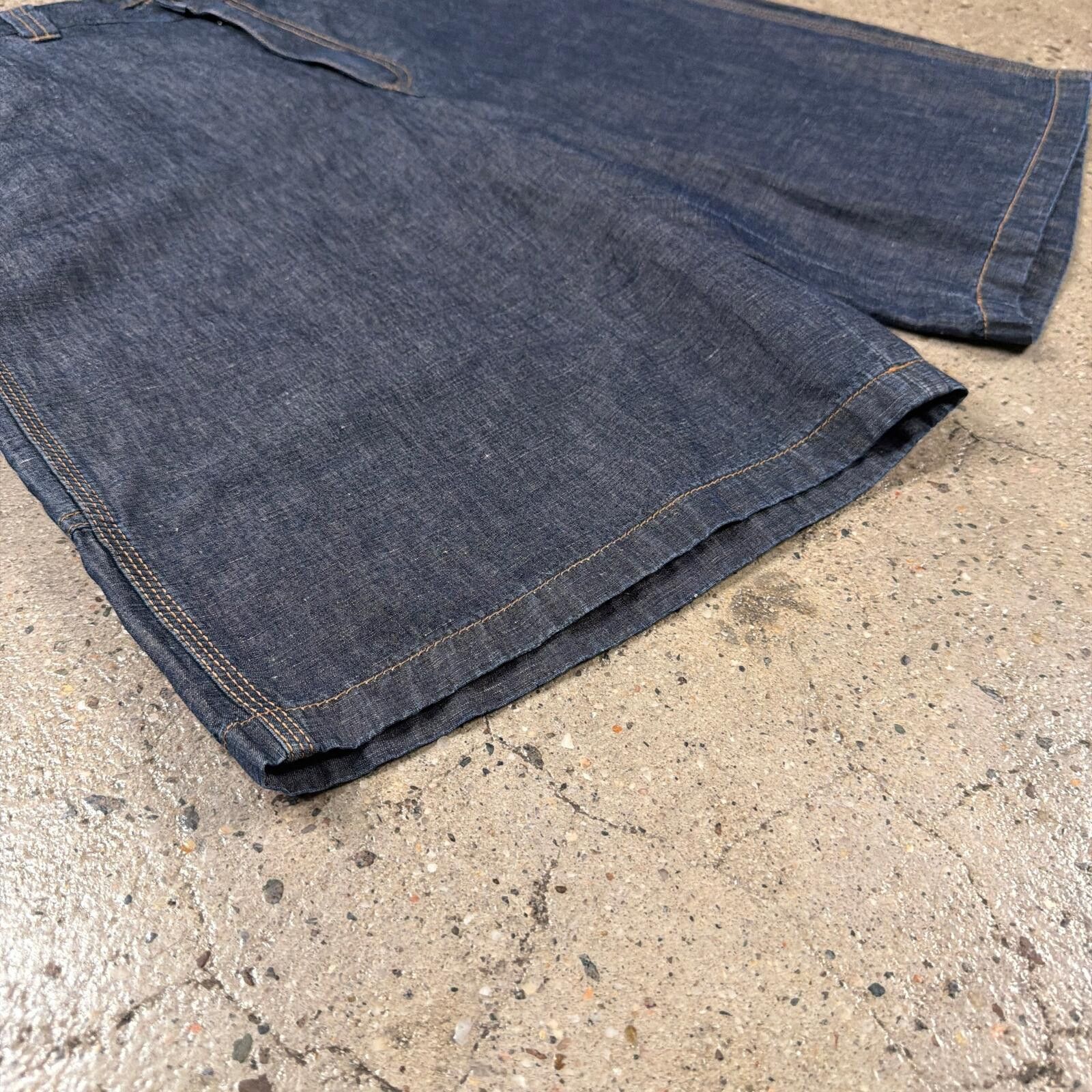 Prada Prada Chambray Denim Bermuda Shorts Size US 33 - 3 Thumbnail
