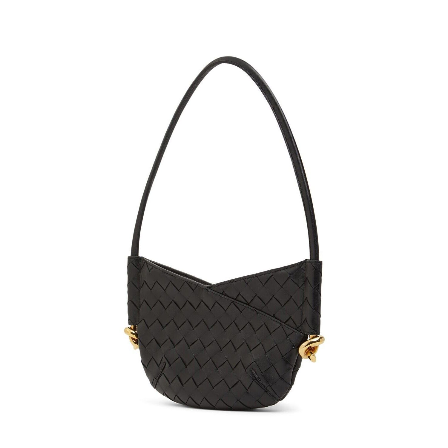 Bottega Veneta BOTTEGA VENETA Solstice Mini $2300 Black Leather Shoulder Ba Size ONE SIZE - 2 Thumbnail