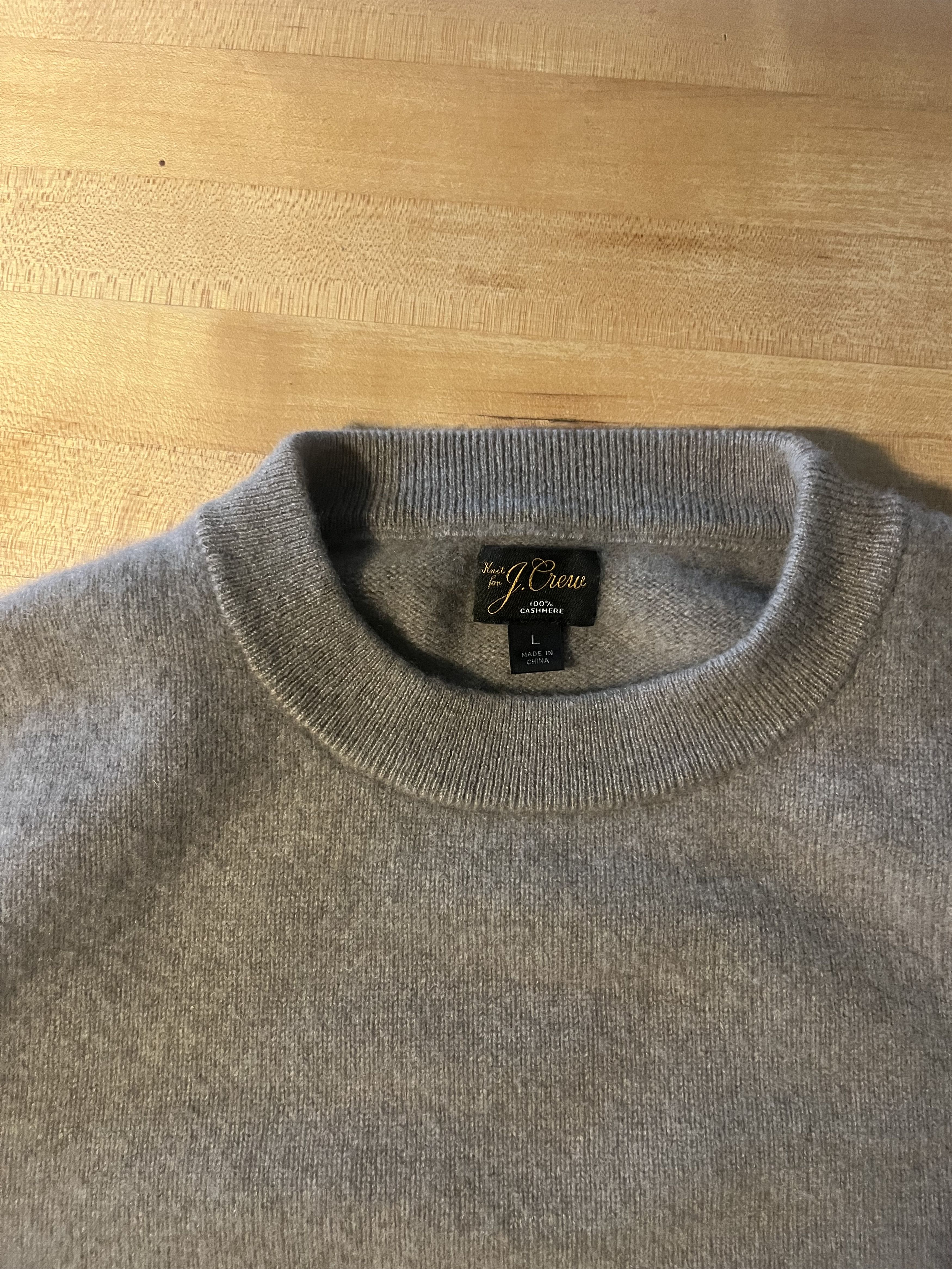 J.Crew J.Crew Mid-weight Cashmere Sweater Size US L / EU 52-54 / 3 - 1 Thumbnail