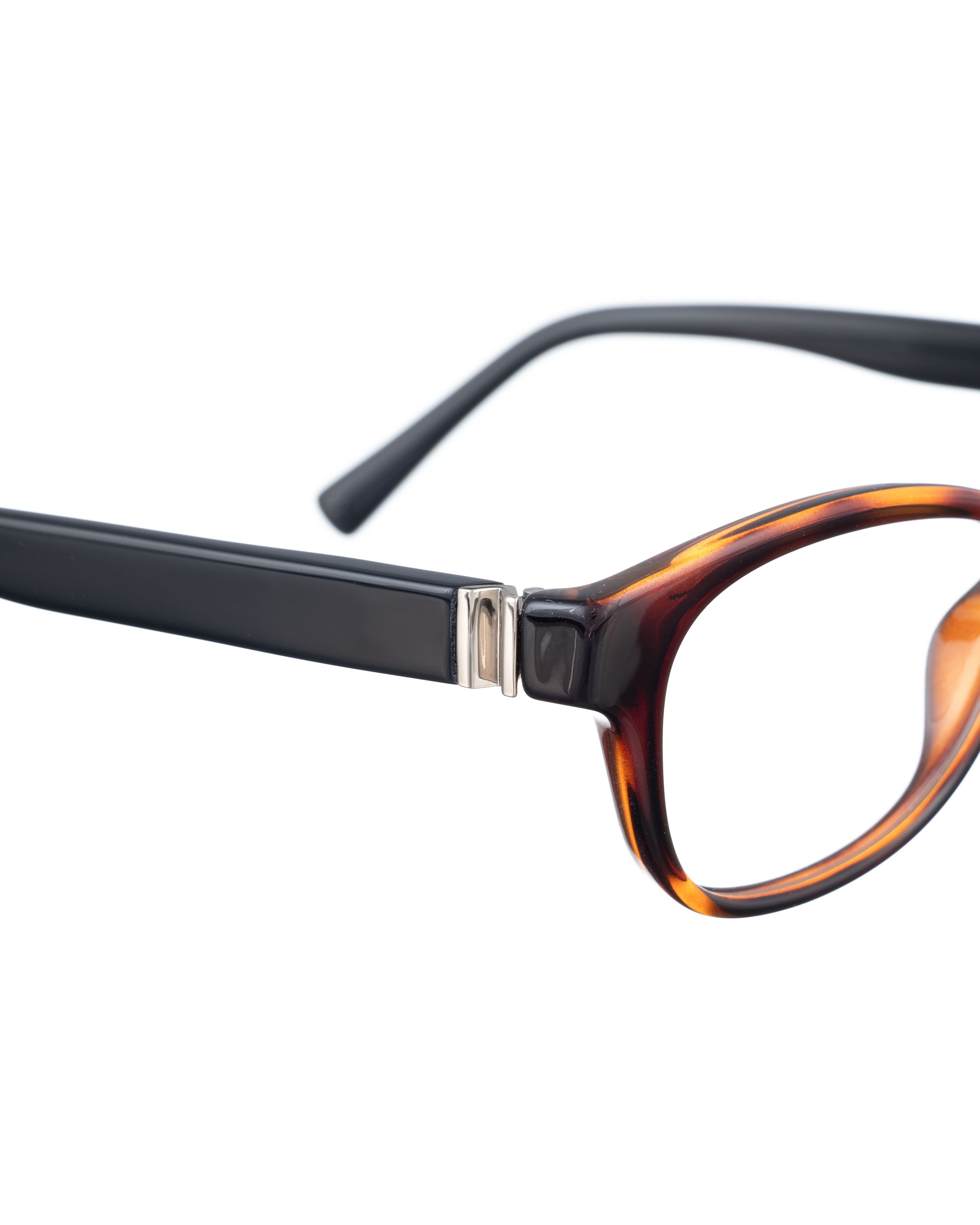 Valentino Valentino 00s Brown Nerdy Glasses with Metal Elements Size ONE SIZE - 3 Thumbnail