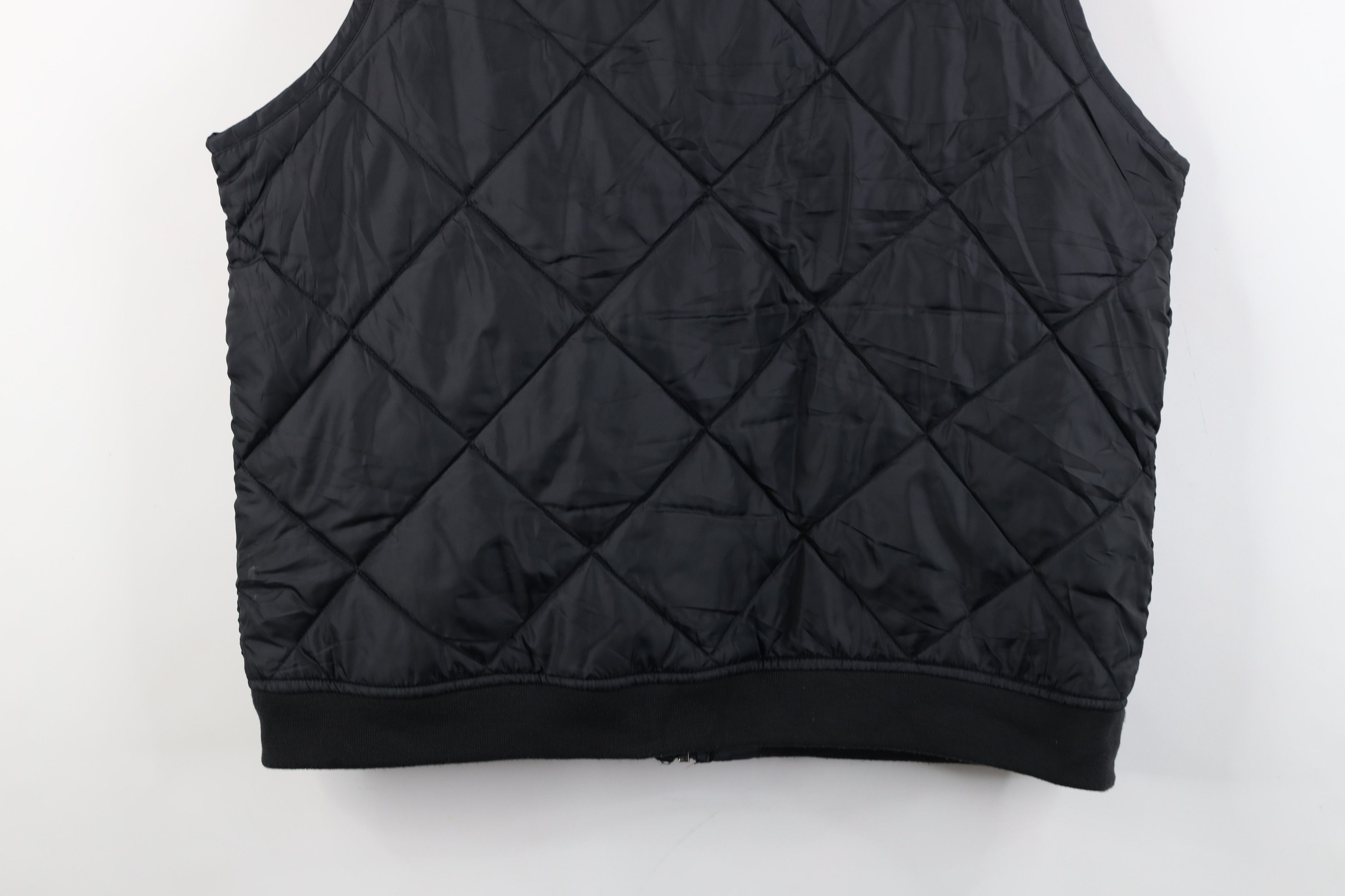 Dickies Vintage Y2K Dickies Lined Quilted Puffer Vest Jacket Black Size XL / US 12-14 / IT 48-50 - 13 Thumbnail