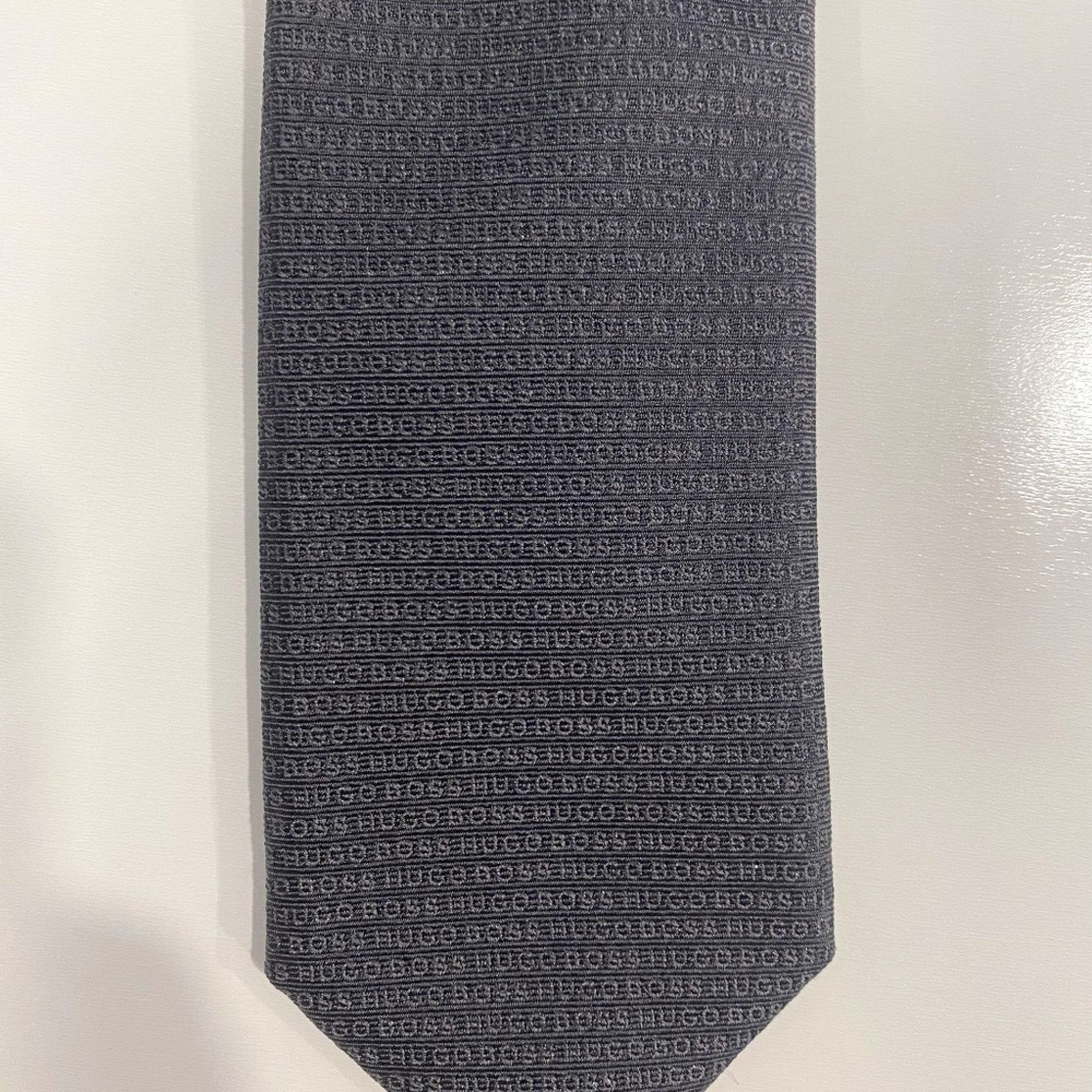 Hugo Boss Hugo Boss Italian Silk Thin Tie Size 32 - 3 Thumbnail