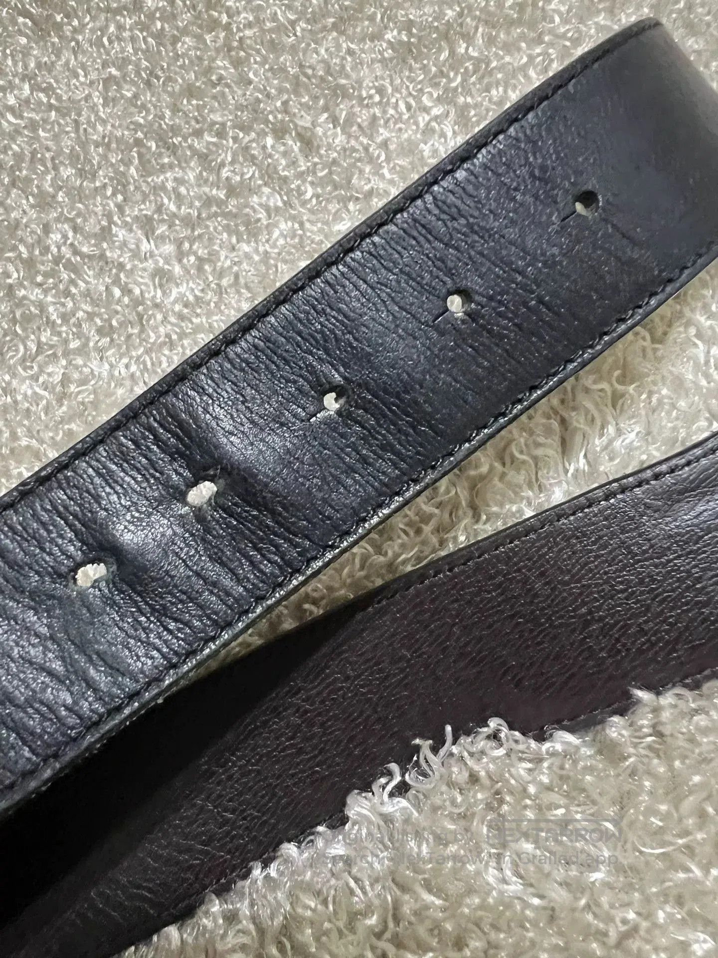 Loewe Loewe Men's Full Leather Belt. Size ONE SIZE - 6 Thumbnail