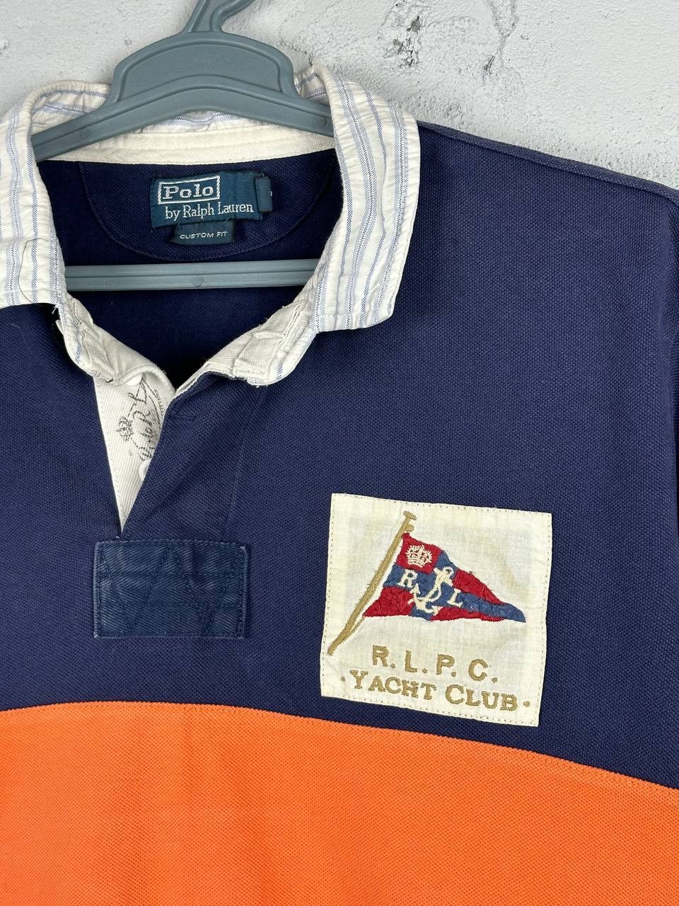 Polo Ralph Lauren × Vintage Vintage Y2K Polo Ralph Lauren RLYC Skull Cross Polo Style Size US XL / EU 56 / 4 - 4 Thumbnail
