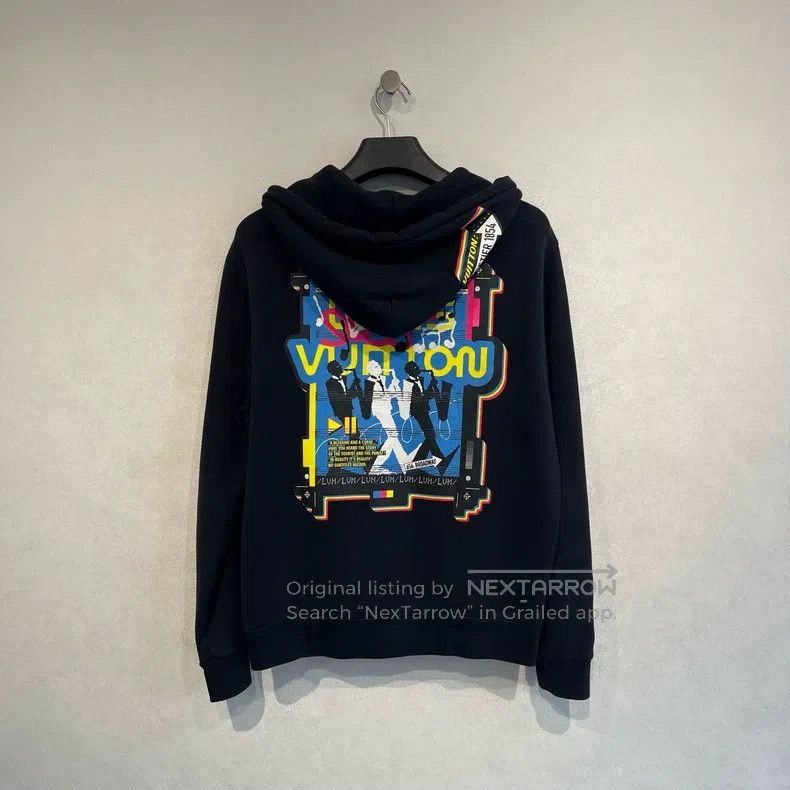 Louis Vuitton Louis Vuitton Rainbow logo print hooded jacket Size US XL / EU 56 / 4 - 2 Thumbnail