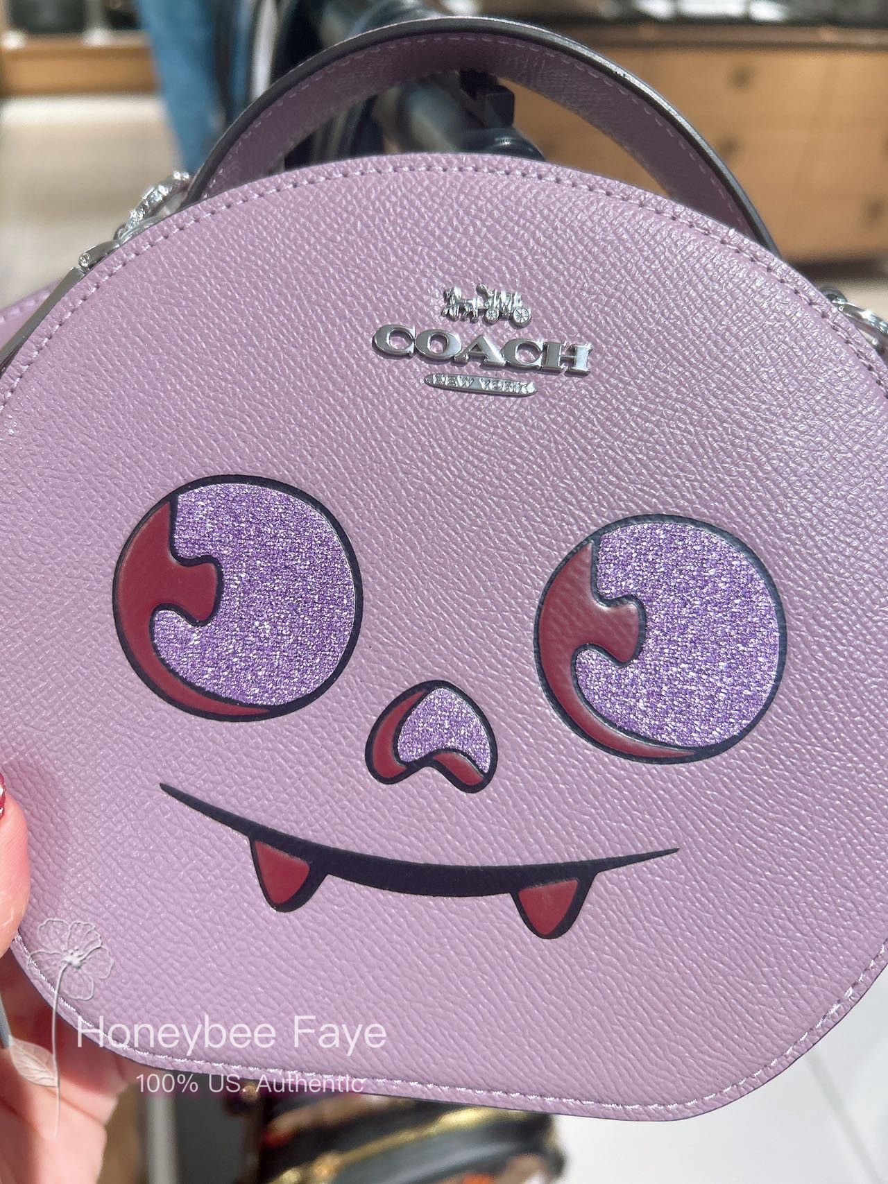 Coach Canteen Crossbody Bag With Halloween Bat CW469 Size ONE SIZE - 2 Thumbnail