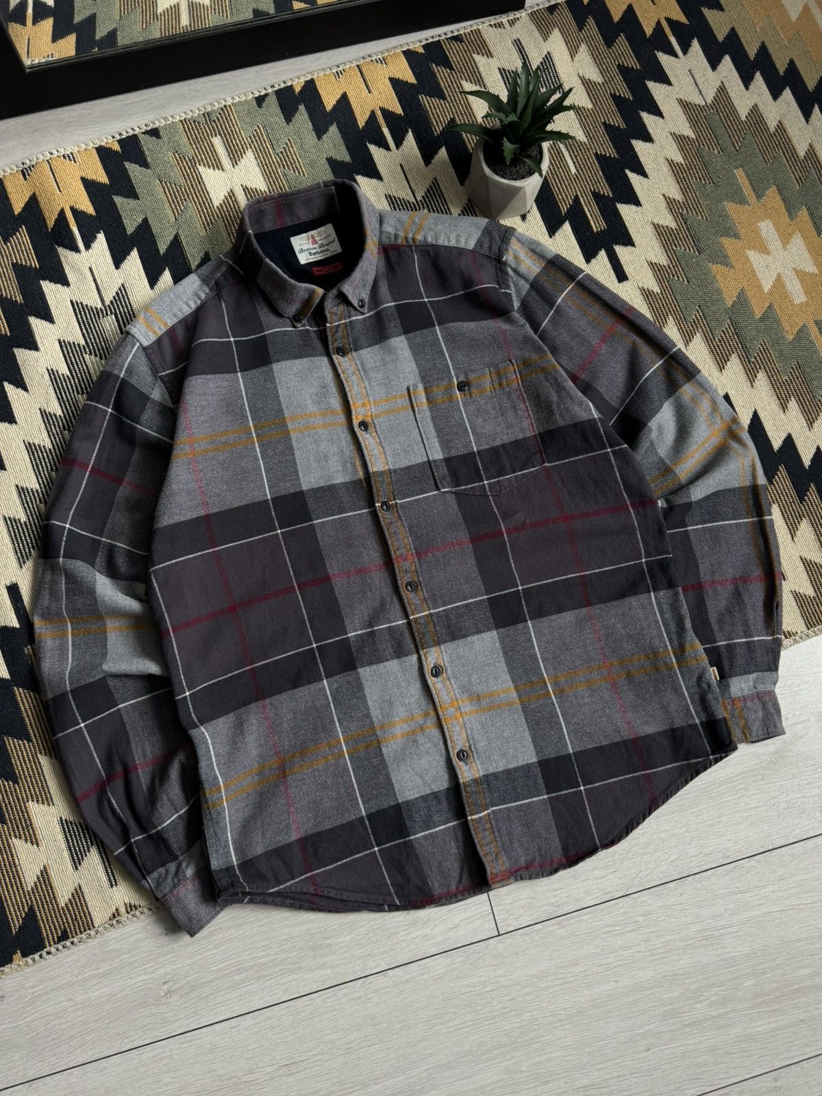 Barbour Barbour Beacon Brand Flannel Button Up Shirt Size US M / EU 48-50 / 2 - 2 Thumbnail