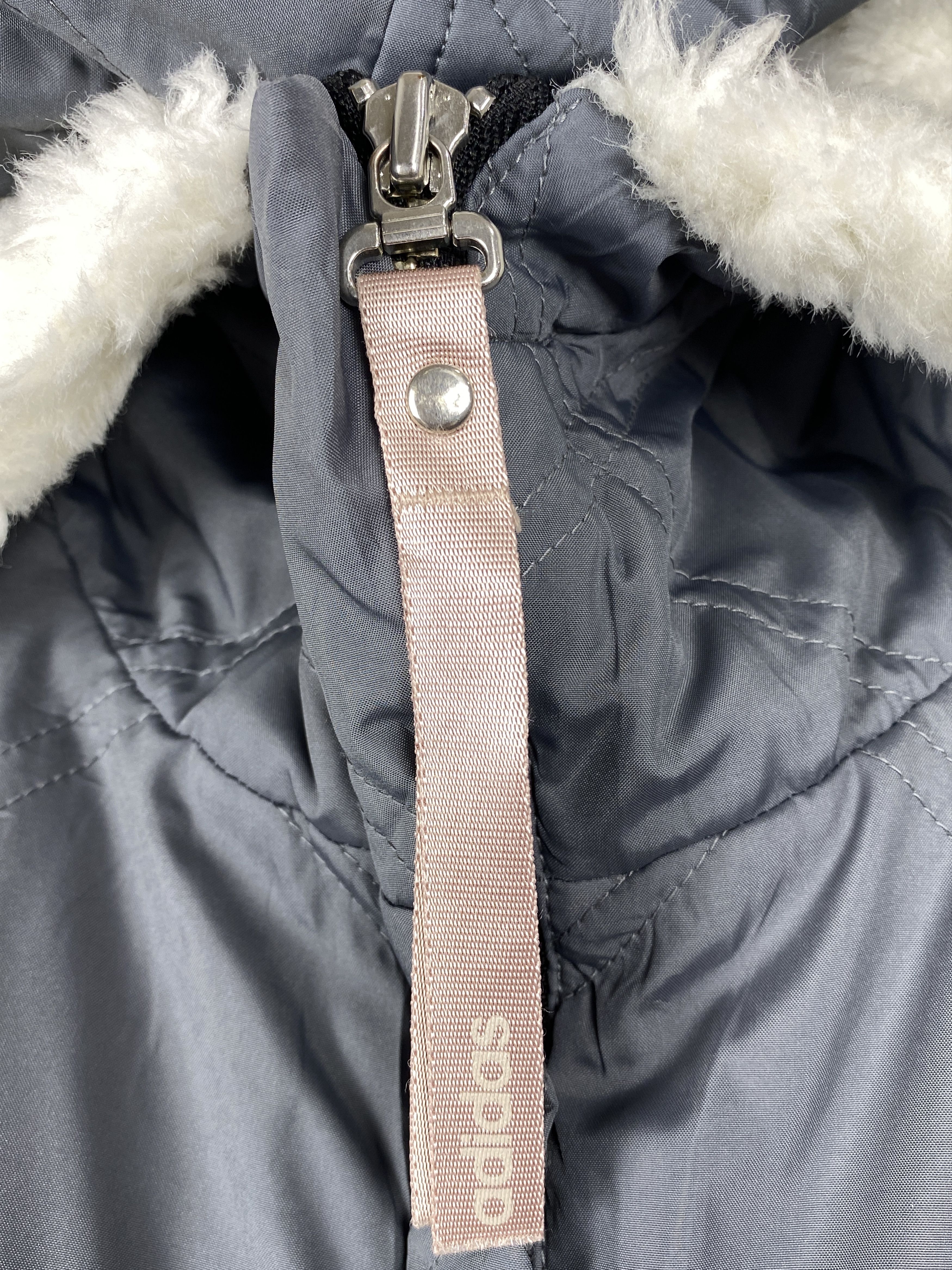 Adidas Adidas Hoodie Quilted Winter Long Jacket J1846 Size US S / EU 44-46 / 1 - 3 Thumbnail