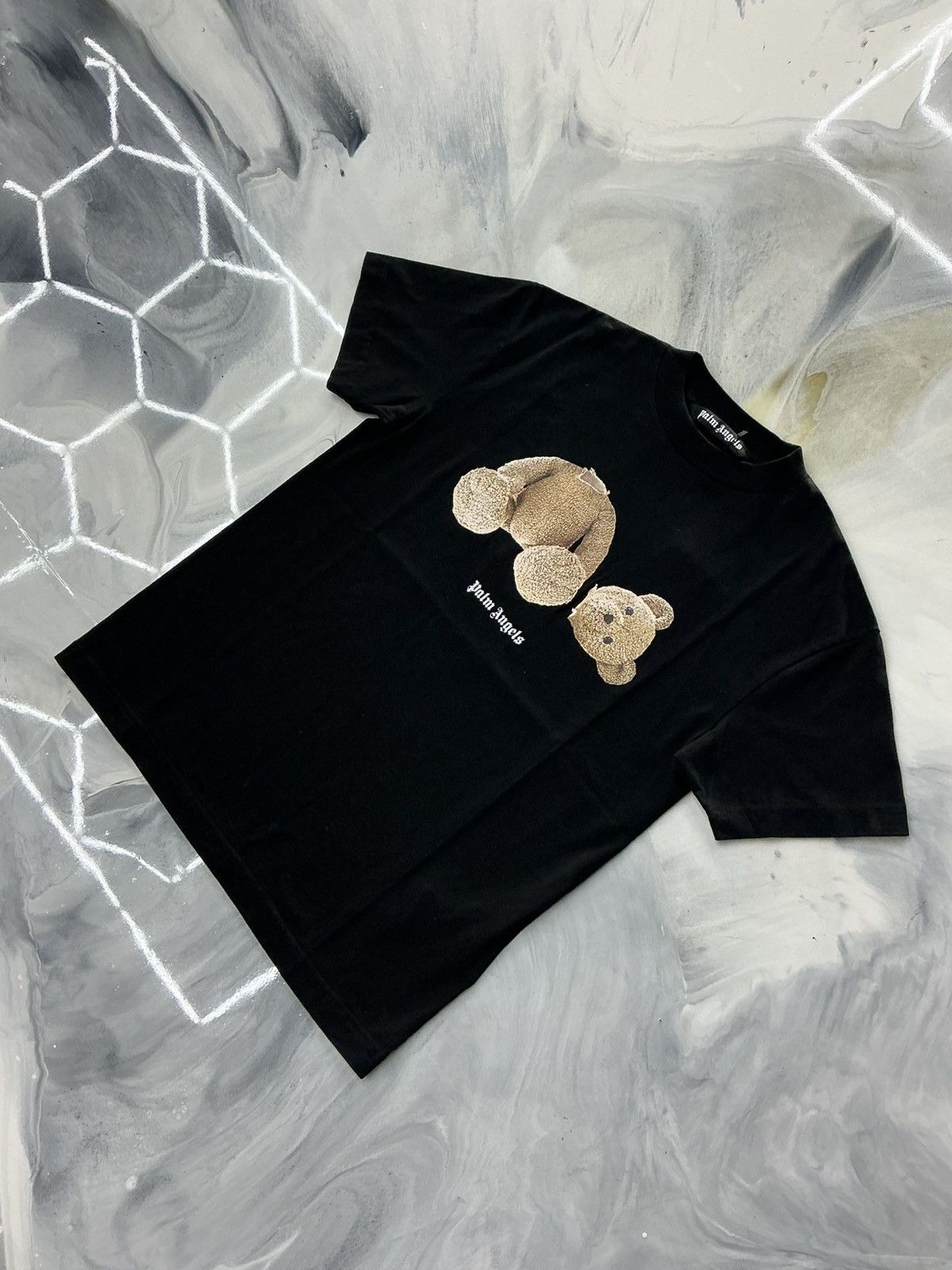 Palm Angels Palm Angels Bear Tee Black Size M Size US M / EU 48-50 / 2 - 2 Thumbnail