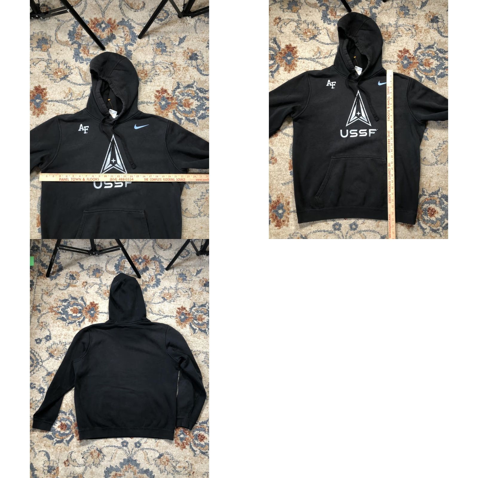 Nike Nike USSF Hoodie Mens Medium Black Pullover Sweatshirt Size US M / EU 48-50 / 2 - 8 Thumbnail