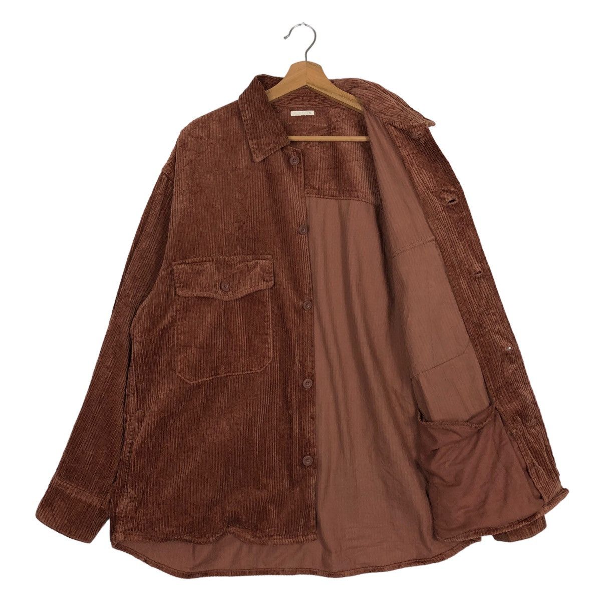 Japanese Brand 🔥90’s Issey Miyake Design Corduroy Work Jacket GU Japan Size US XL / EU 56 / 4 - 9 Thumbnail