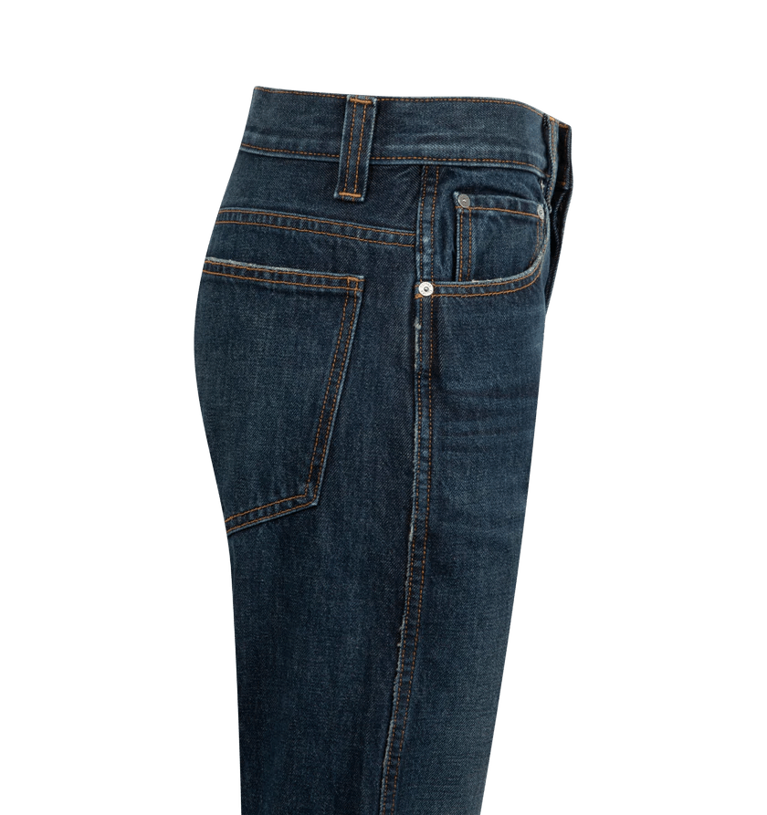 KHAITE o1h1sh11225 Corben Jean in Denim Blue Size 27" / US 4 / IT 40 - 3 Thumbnail