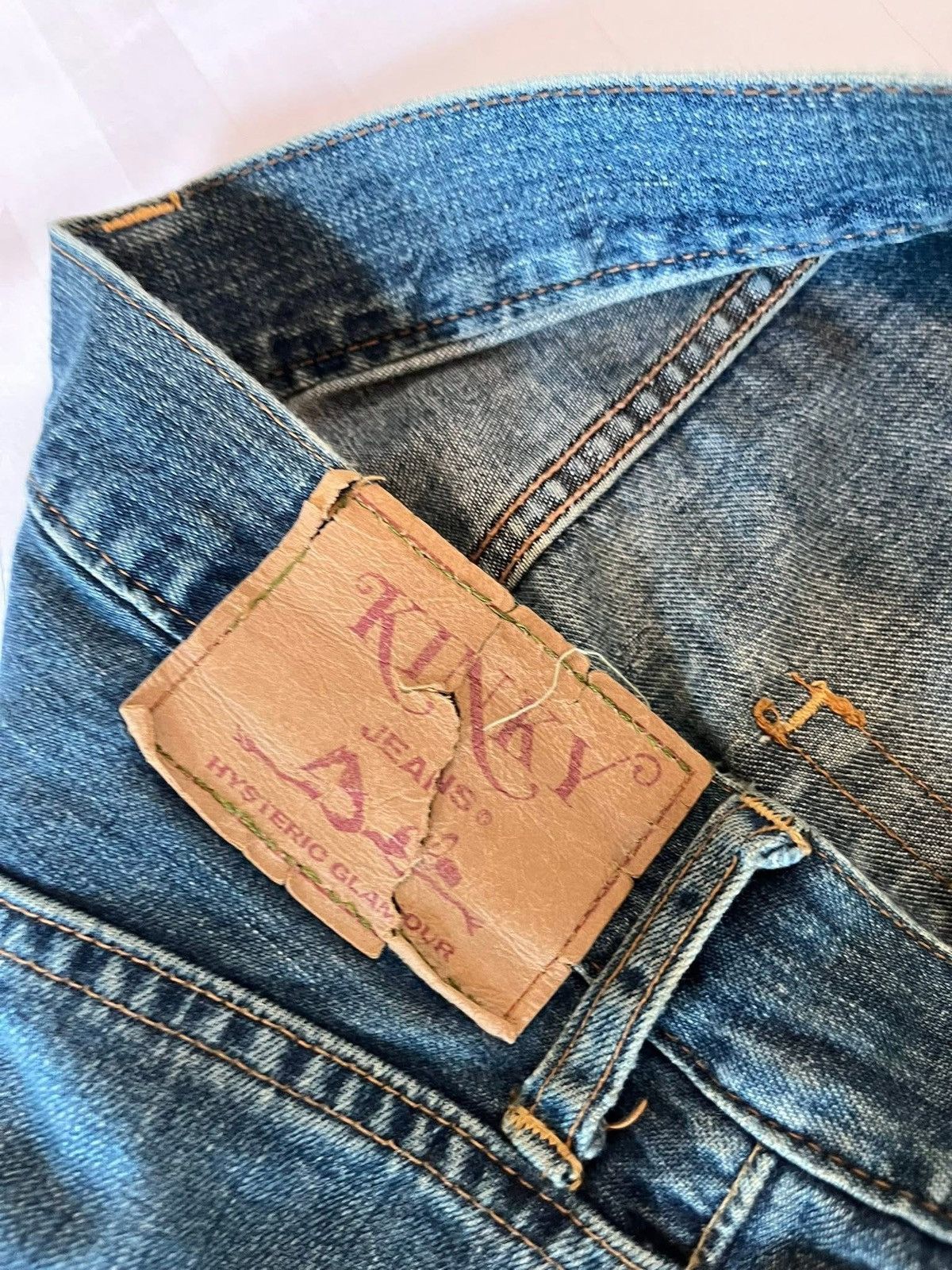 Hysteric Glamour × Japanese Brand RARE Hysteric Glamour Kinky Denims Size US 30 / EU 46 - 7 Thumbnail