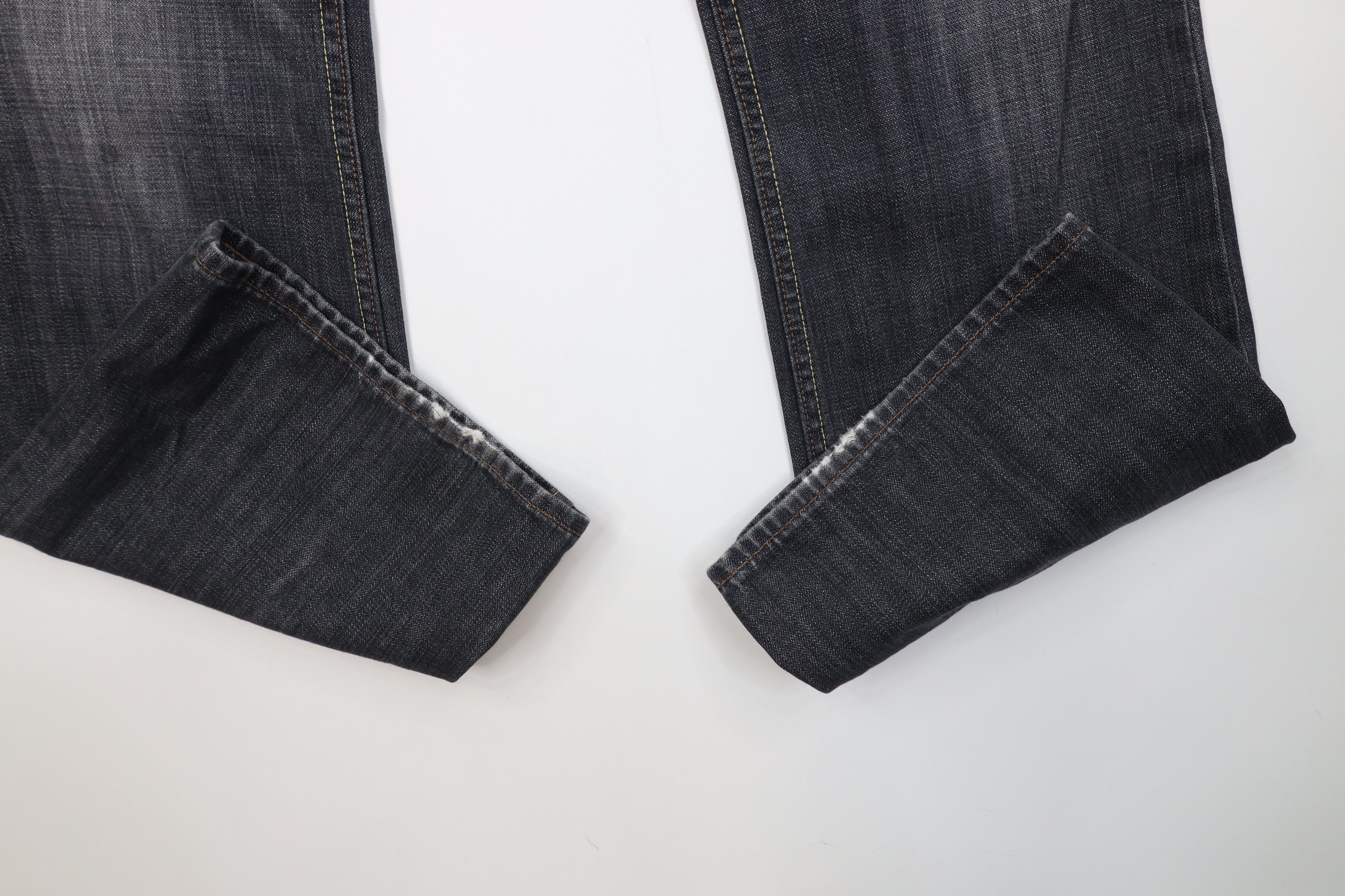 Banana Republic Vintage Y2K Banana Republic Wide Leg Denim Jeans Black Size US 34 / EU 50 - 5 Thumbnail