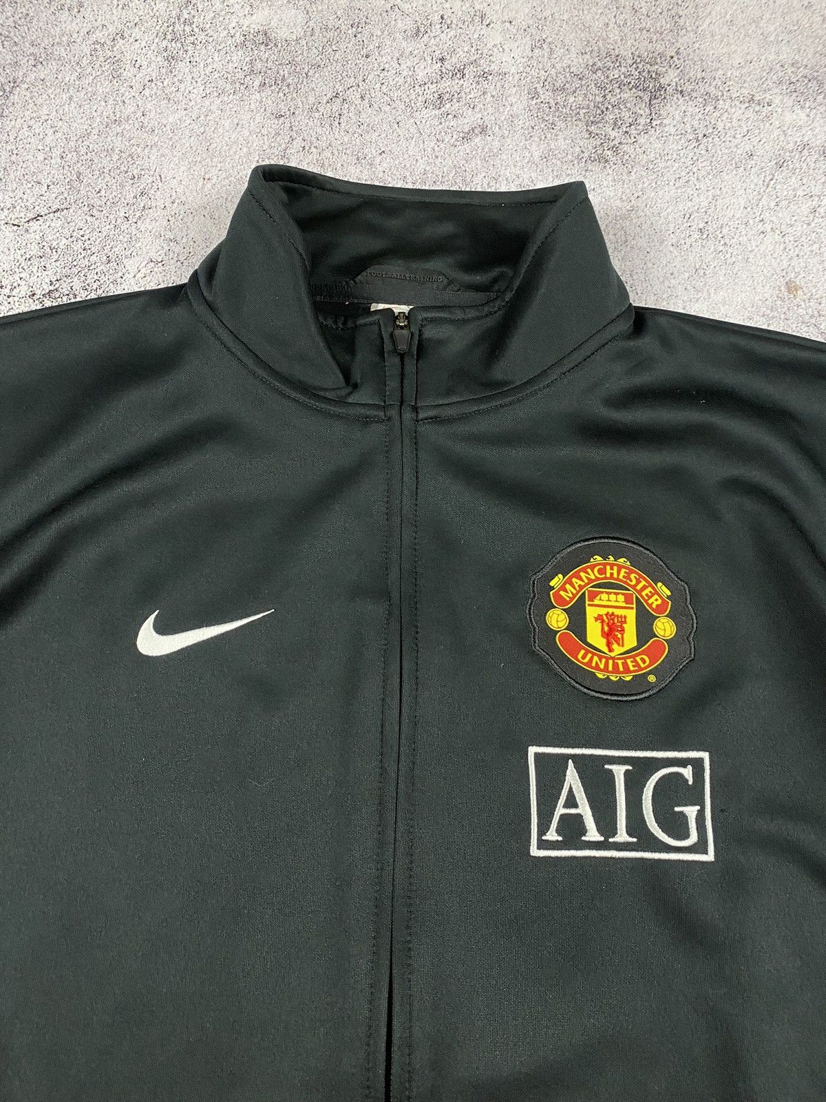 Nike Vintage 2000s Nike Manchester United Football Soccer jacket Size US XL / EU 56 / 4 - 2 Thumbnail