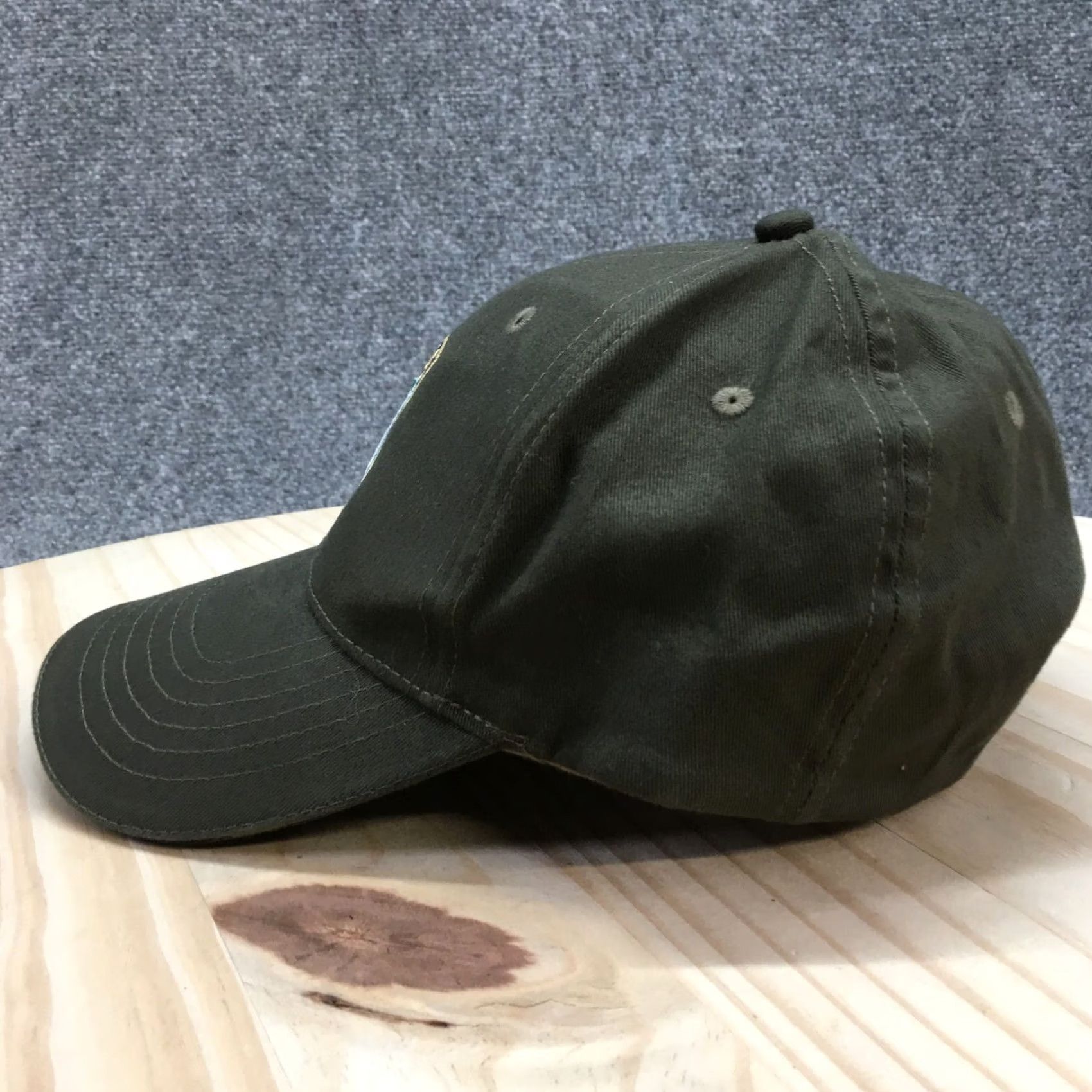 Vintage Bass Baseball Cap Hat Mens OS Green Cotton Adjustable Embroidered K-Products Size ONE SIZE - 4 Thumbnail