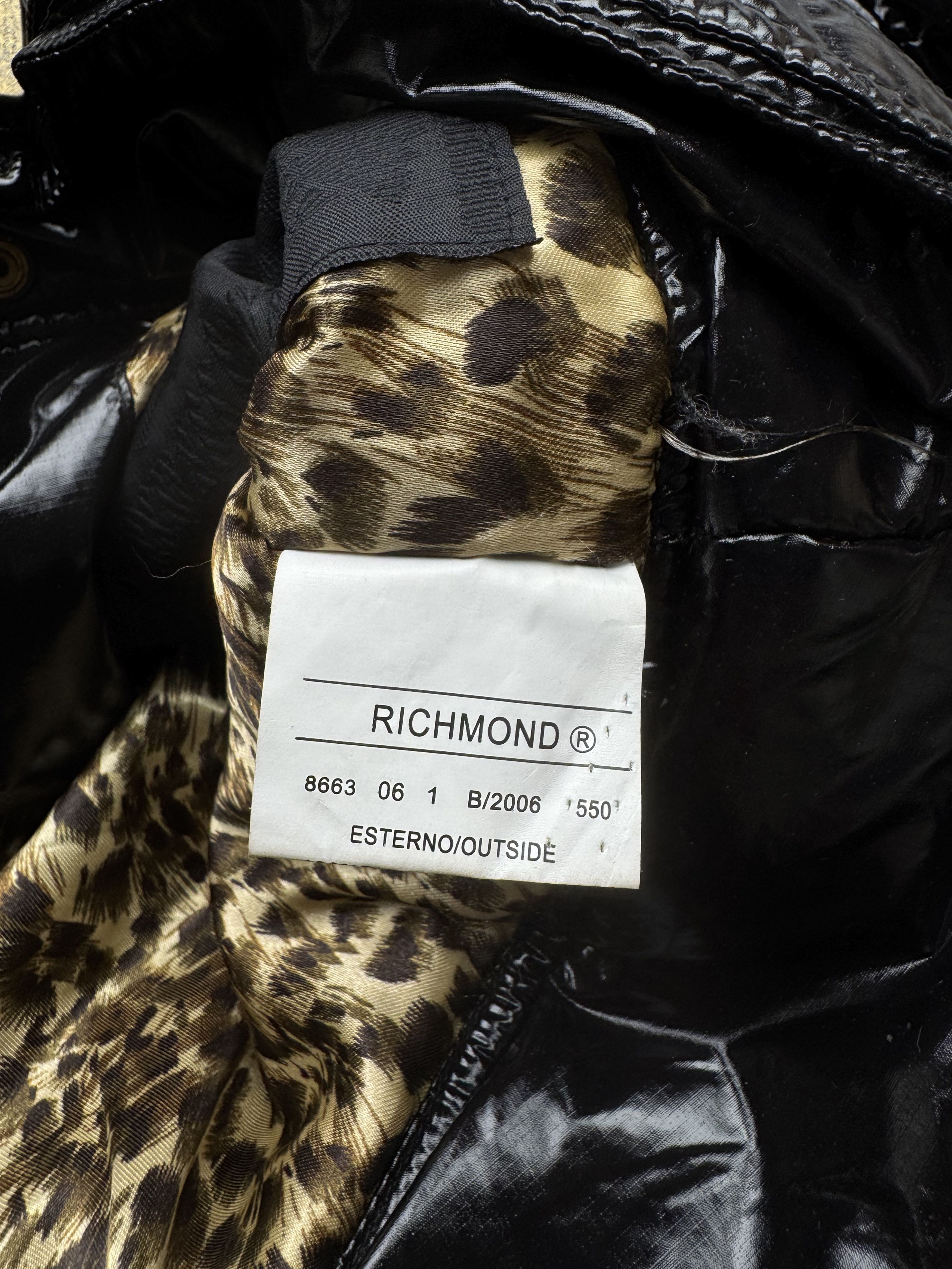 John Richmond Richmond Vintage Cropped Jacket With Belted C277(V116) Size M / US 6-8 / IT 42-44 - 7 Thumbnail