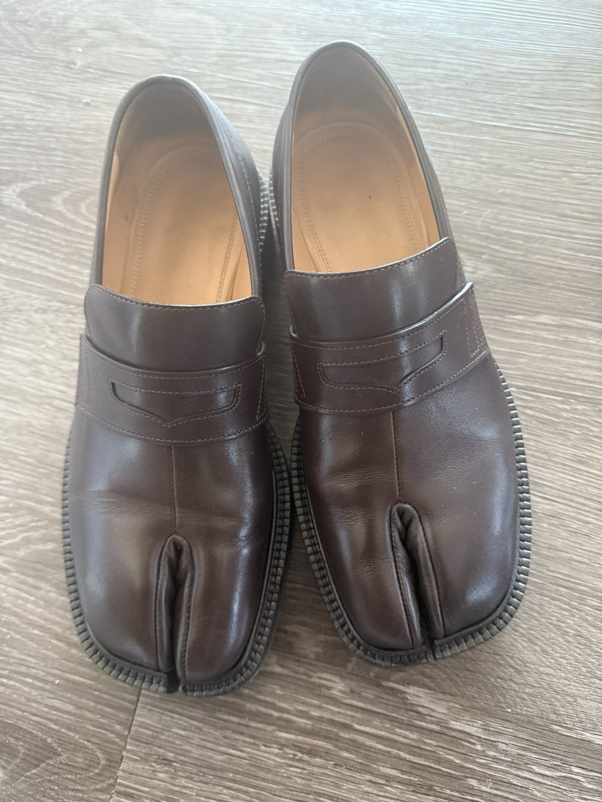 Maison Margiela Maison Margiela Tabi Penny Loafers Size US 6 / EU 39 - 1 Thumbnail
