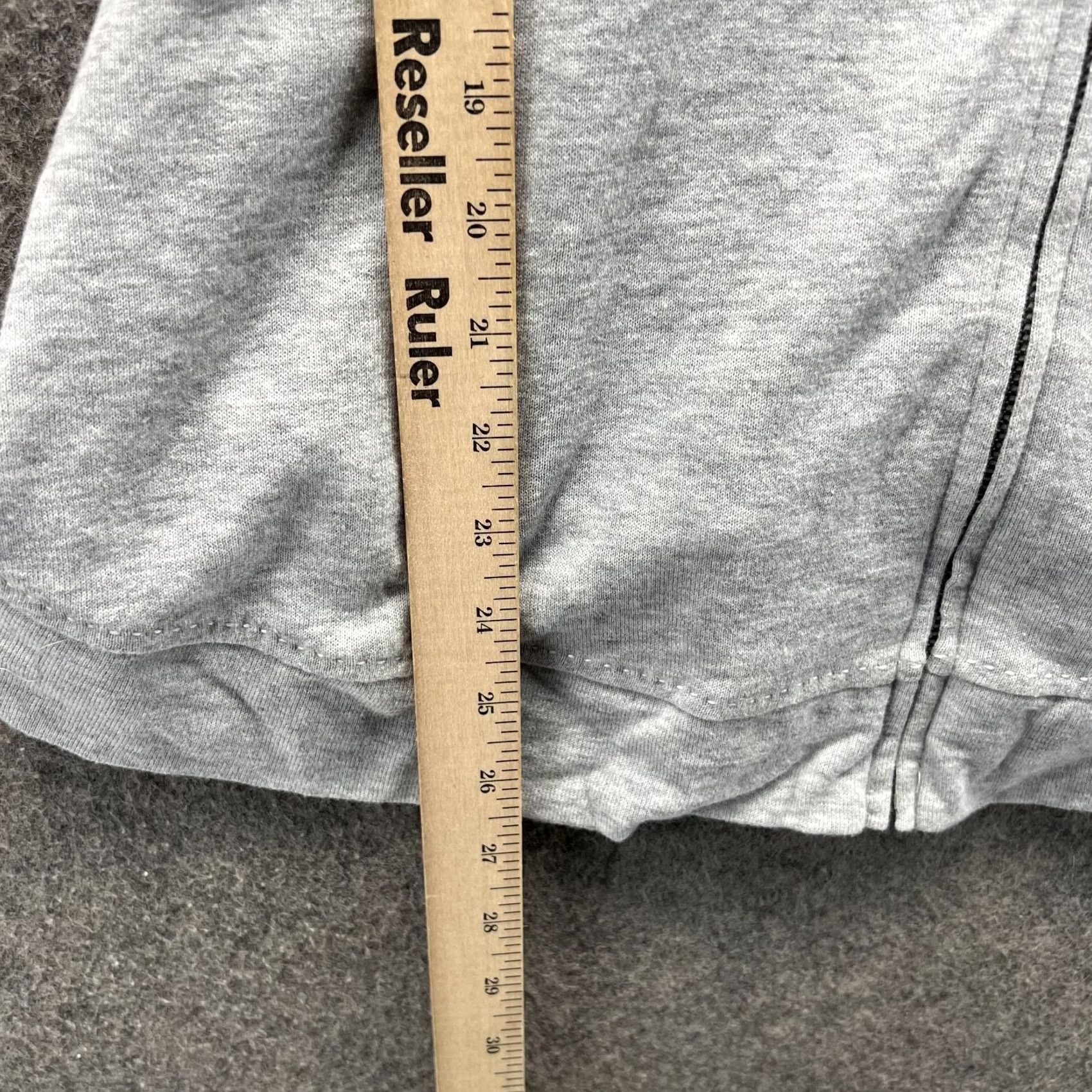 Anthropologie Anthropologie Jacket Women M Gray Striped Full Zip Fleece Size M / US 6-8 / IT 42-44 - 4 Thumbnail