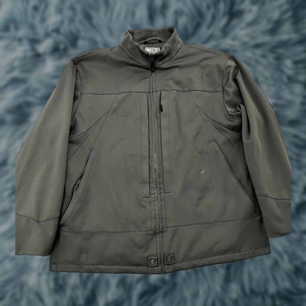 Vintage SCOTTeVEST Jacket Mens XL Gray Full Zip Pockets Concealed Carry SeVAlpha Brad Thor Windbreaker Tactical Preowned Size US XL / EU 56 / 4 - 1 Thumbnail