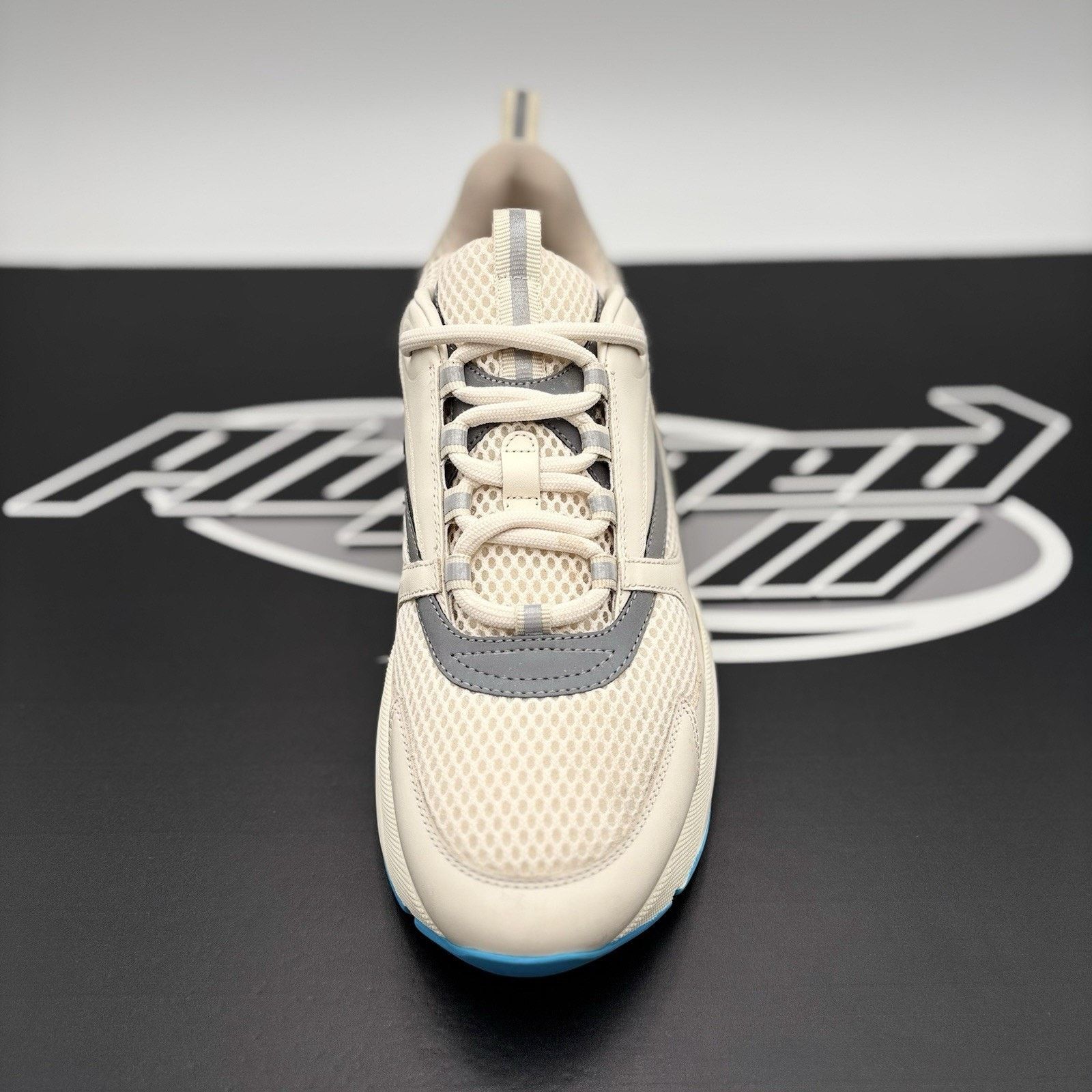 Dior Dior B22 Sneaker ' Cream, Light Blue ' | SUPER CLEAN! Size US 10 / EU 43 - 14 Thumbnail