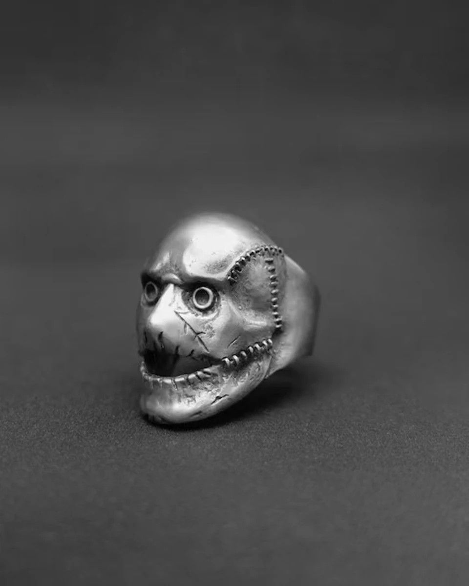 Jewelry × Vintage SIZE 10 316L Stainless Steel Punk Jim Root Ring Size ONE SIZE - 3 Thumbnail
