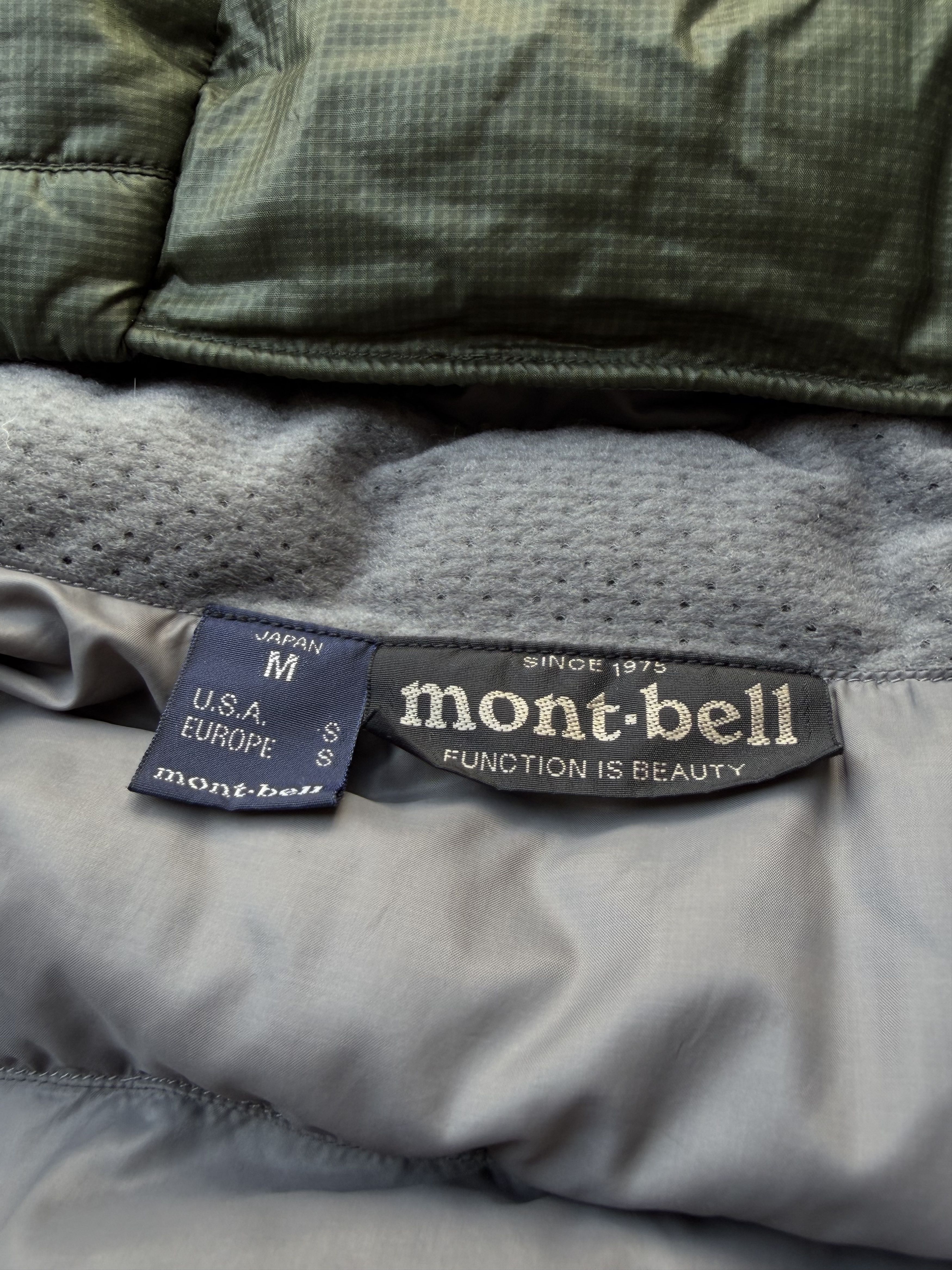 Montbell Rare Vintage Montbell Down Jacket Olive Size US S / EU 44-46 / 1 - 6 Thumbnail
