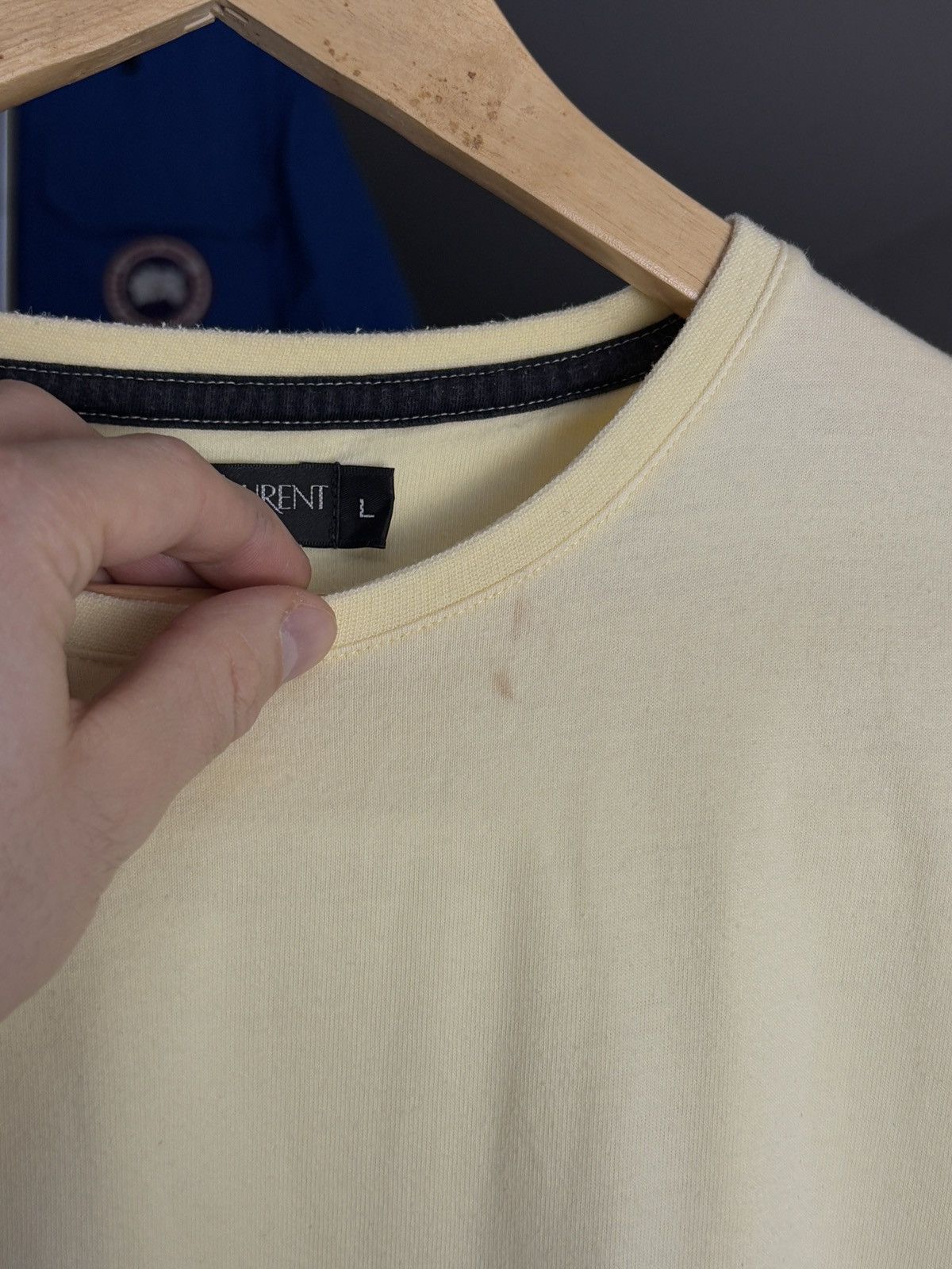 Yves Saint Laurent Yves Saint Laurent Vintage Pocket T-Shirt YSL Size US L / EU 52-54 / 3 - 4 Thumbnail