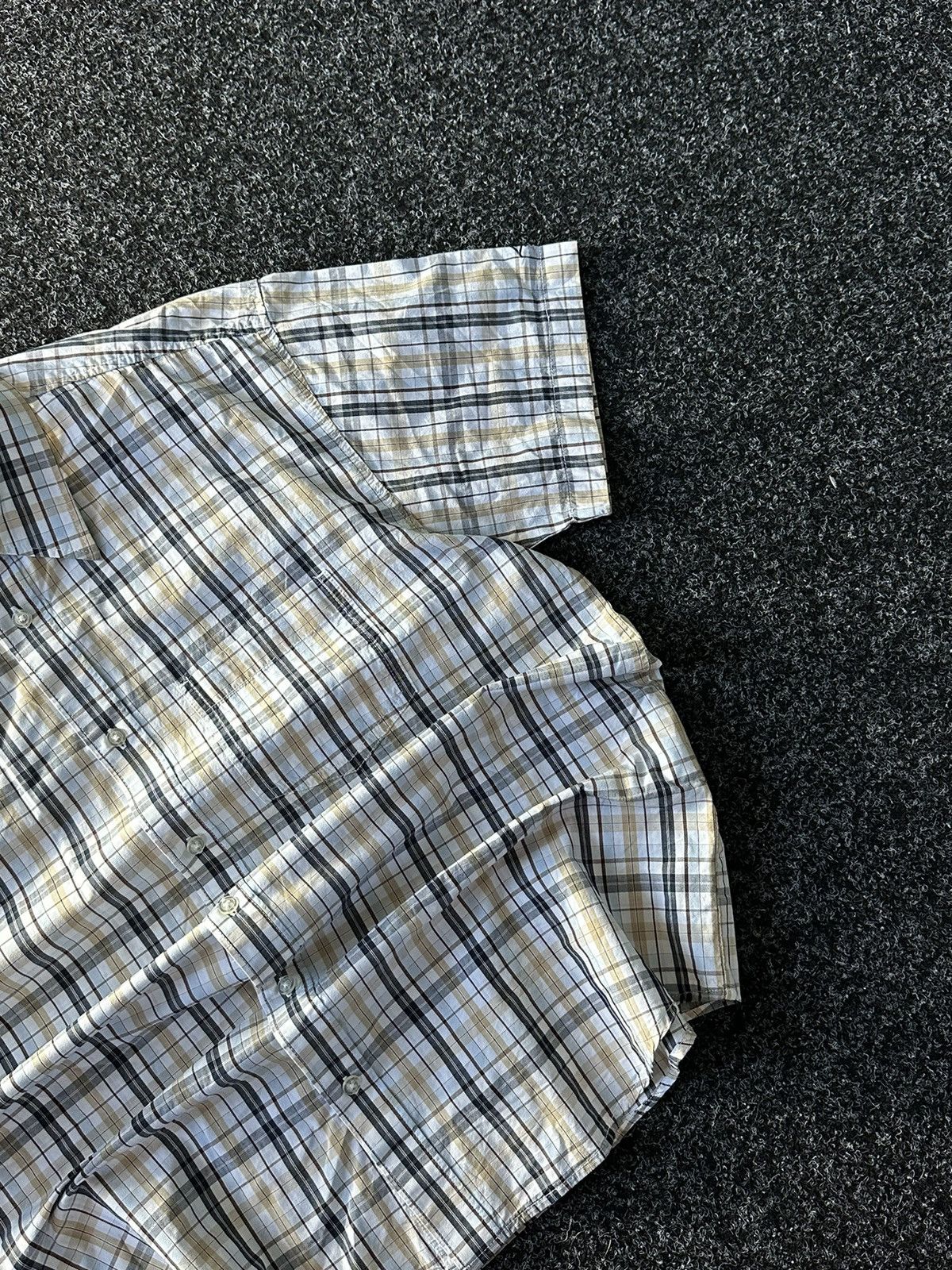 Levi's × Levi's Vintage Clothing × Vintage 🚨Vintage 90s RED TAB Levi’s Button Up SHORT sleeve Size US L / EU 52-54 / 3 - 3 Thumbnail