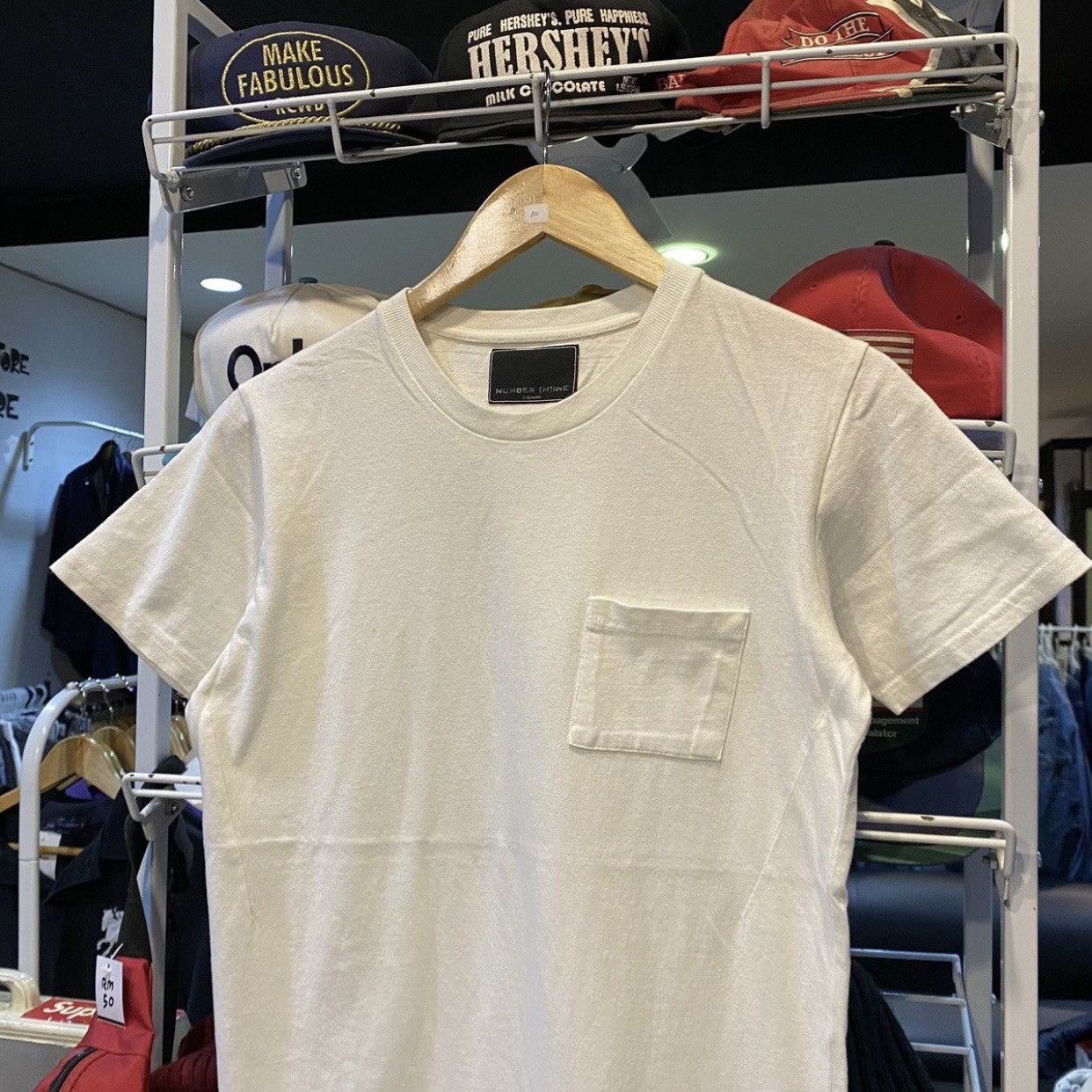 Number (N)ine Number (N)ine OG Two-Tone Pocket T-Shirt - Archive Piece Size US S / EU 44-46 / 1 - 3 Thumbnail