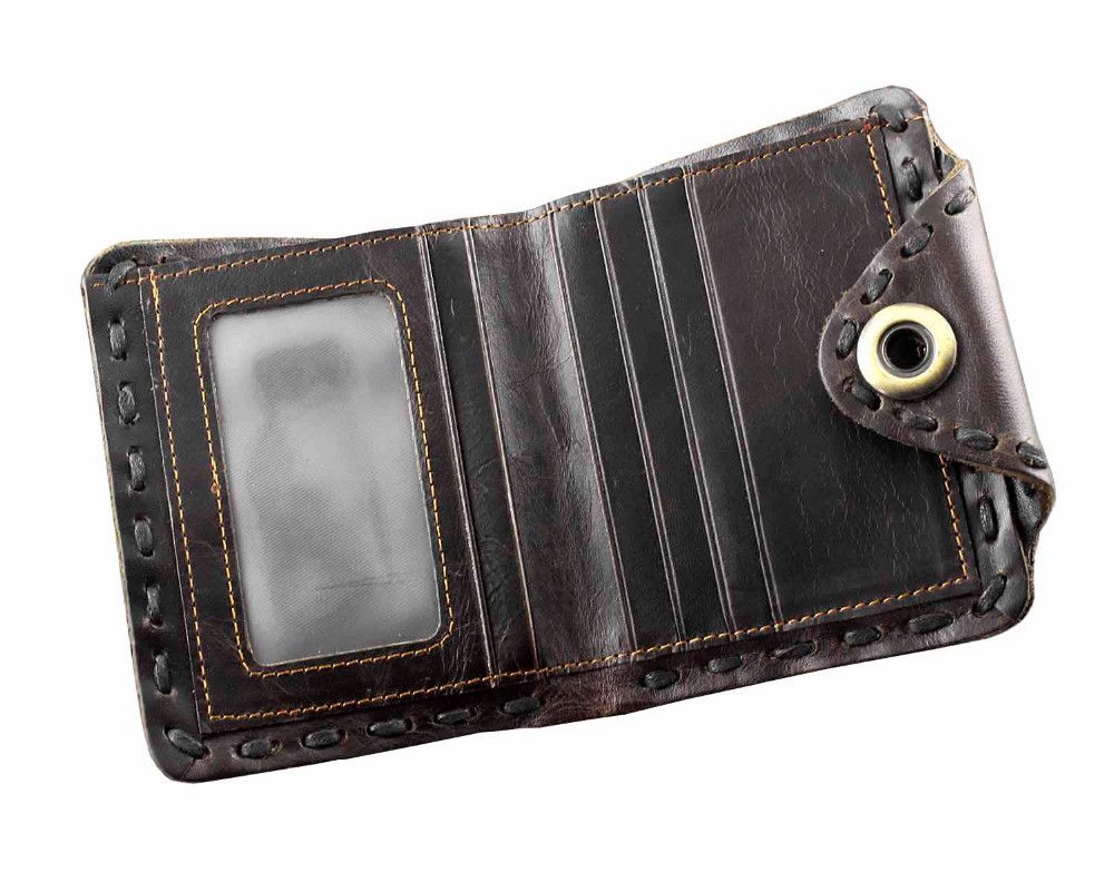 Japanese Brand × Leather × Vintage Leather Wallet with Chain Size ONE SIZE - 3 Thumbnail
