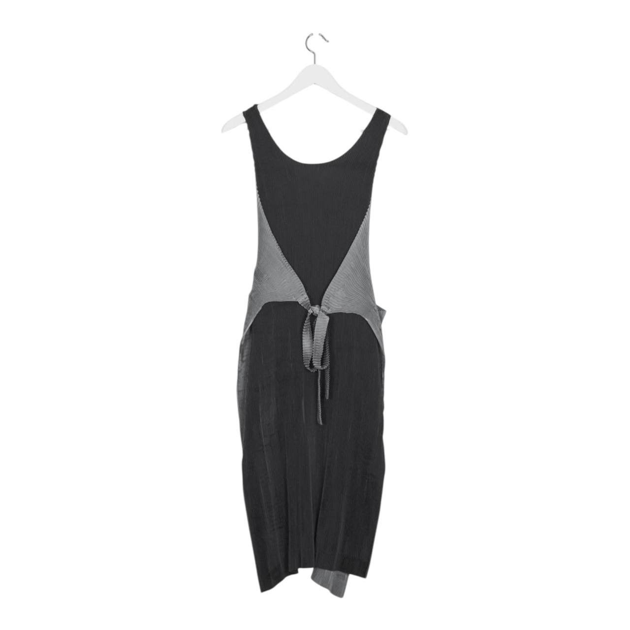 Issey Miyake Vtg Issey Miyake IM Product Pleated Reversible Apron Dress Size ONE SIZE - 3 Thumbnail