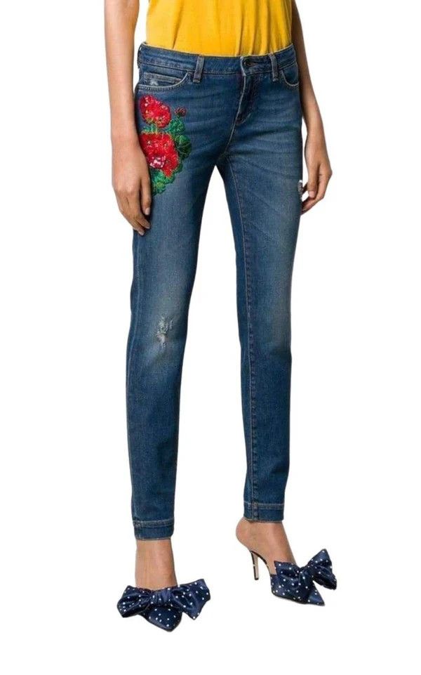 Dolce & Gabbana o1y0825 Denim Pant in Blue Size 28" / US 6 / IT 42 - 3 Thumbnail