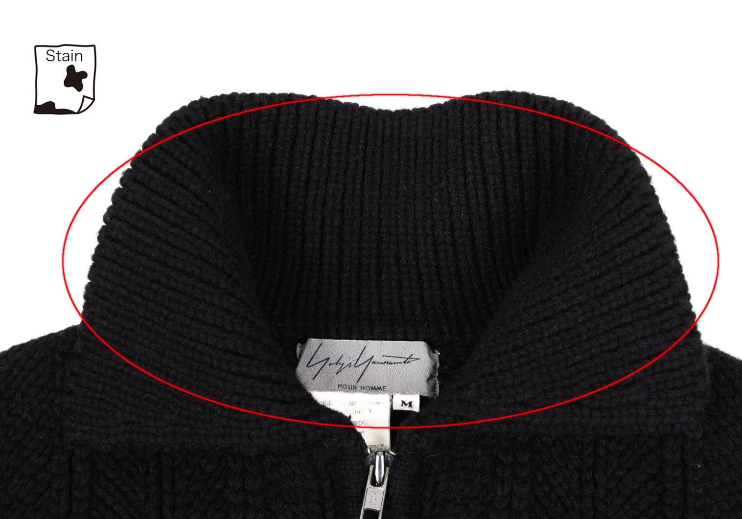 Yohji Yamamoto Yohji Yamamoto Wool Blend Zip-Up Jacket Size US M / EU 48-50 / 2 - 4 Thumbnail