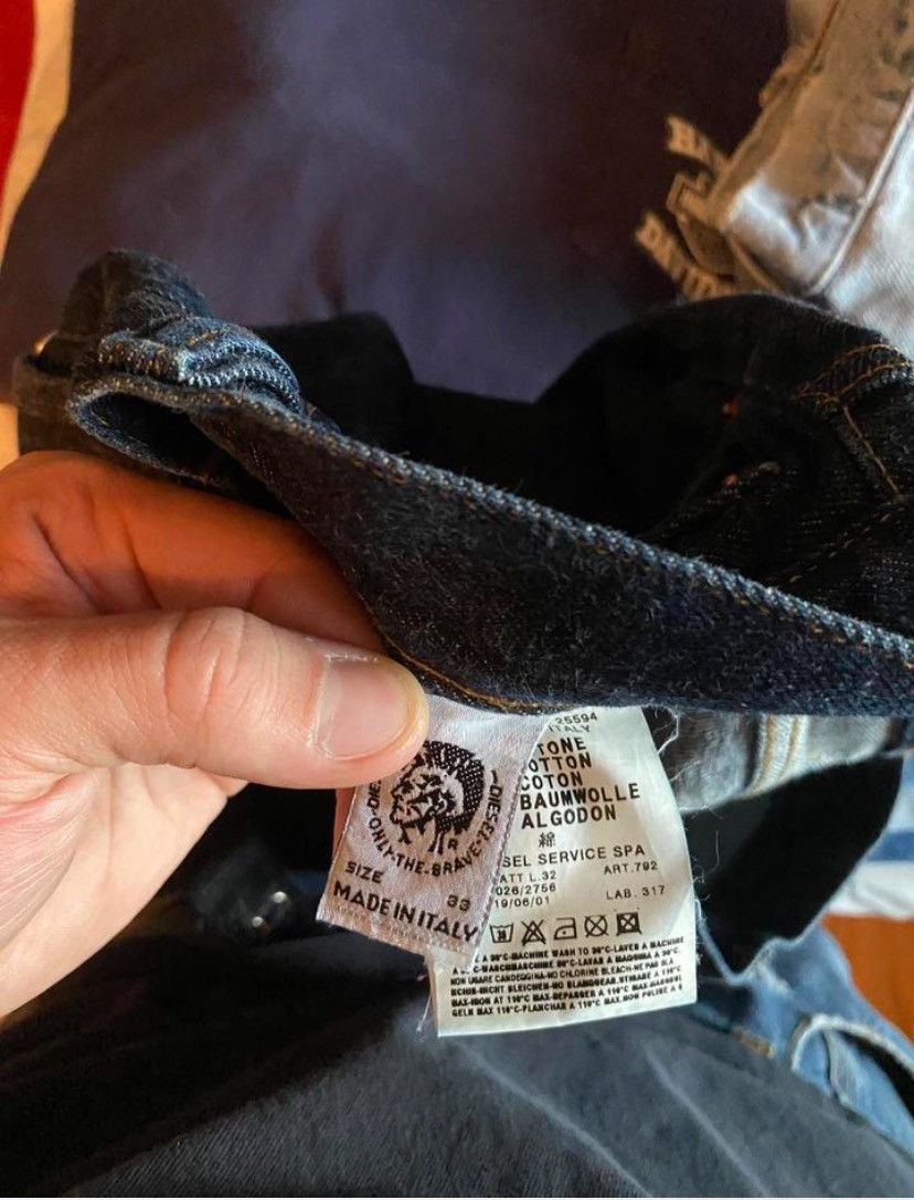 Diesel Selvedge denim diesel jeans Size US 33 - 6 Thumbnail