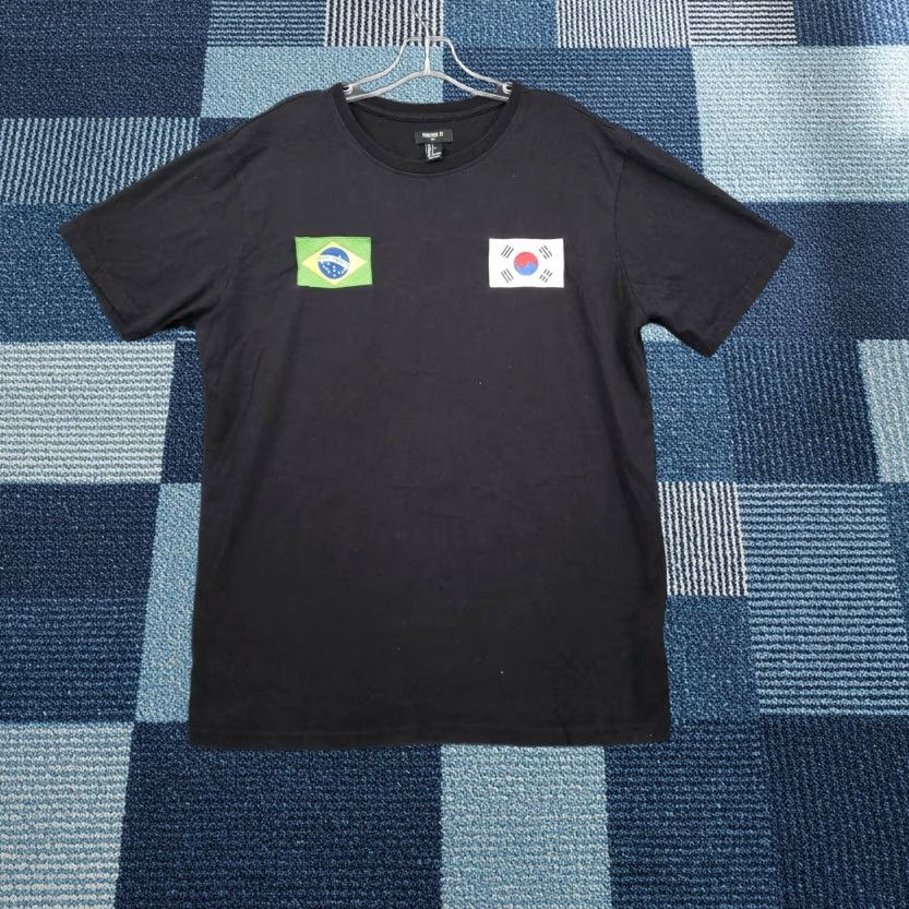 Forever 21 FOREVER 21 T Shirt Mens L Black Crew Neck Short Sleeves Tee Size US L / EU 52-54 / 3 - 1 Thumbnail
