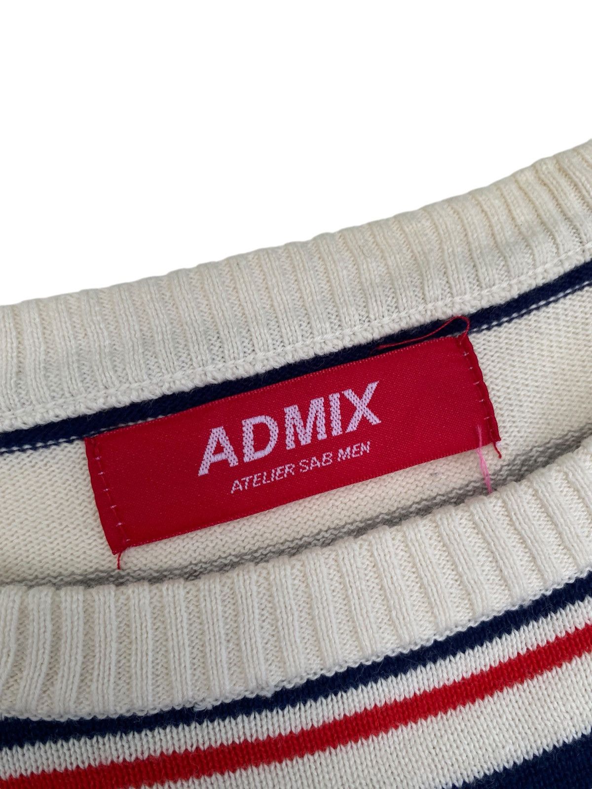 Japanese Brand × Vintage Vtg Admix Athelier Sab Men Knitwear Size US M / EU 48-50 / 2 - 7 Thumbnail