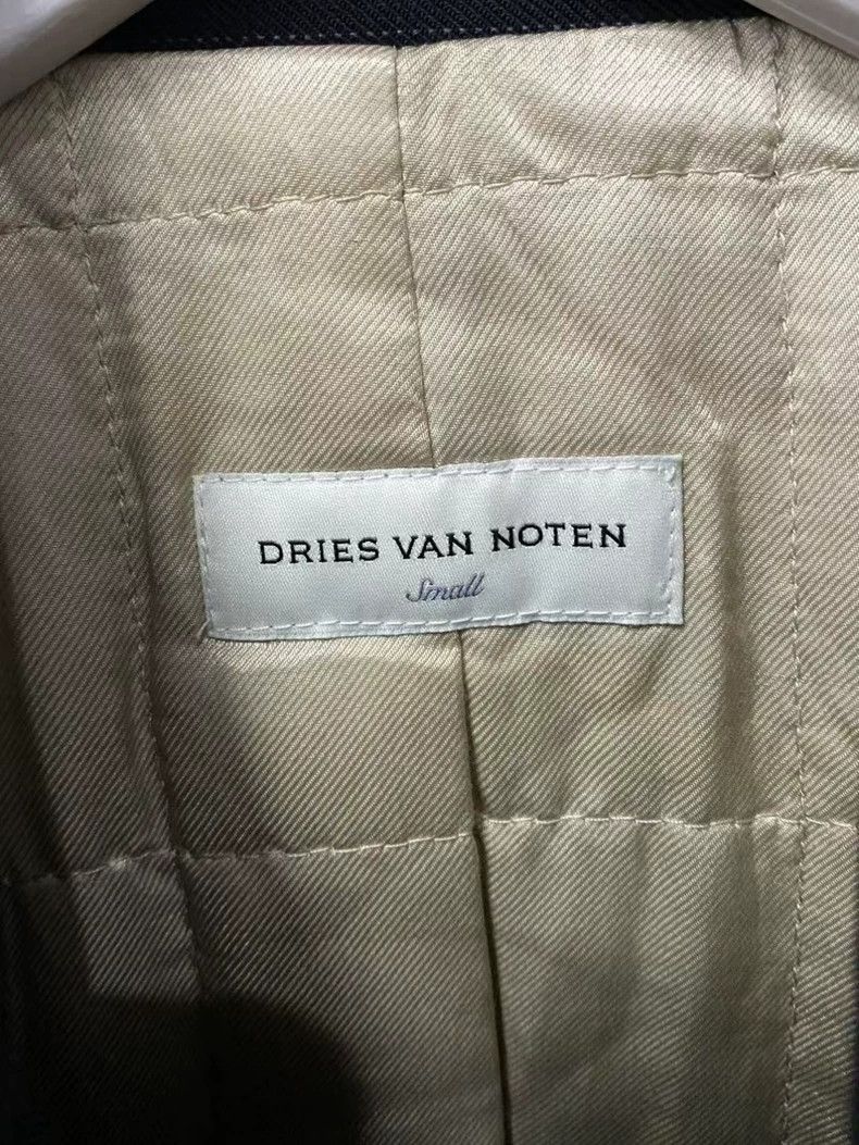 Dries Van Noten dries van noten Black striped coat Size US S / EU 44-46 / 1 - 5 Thumbnail