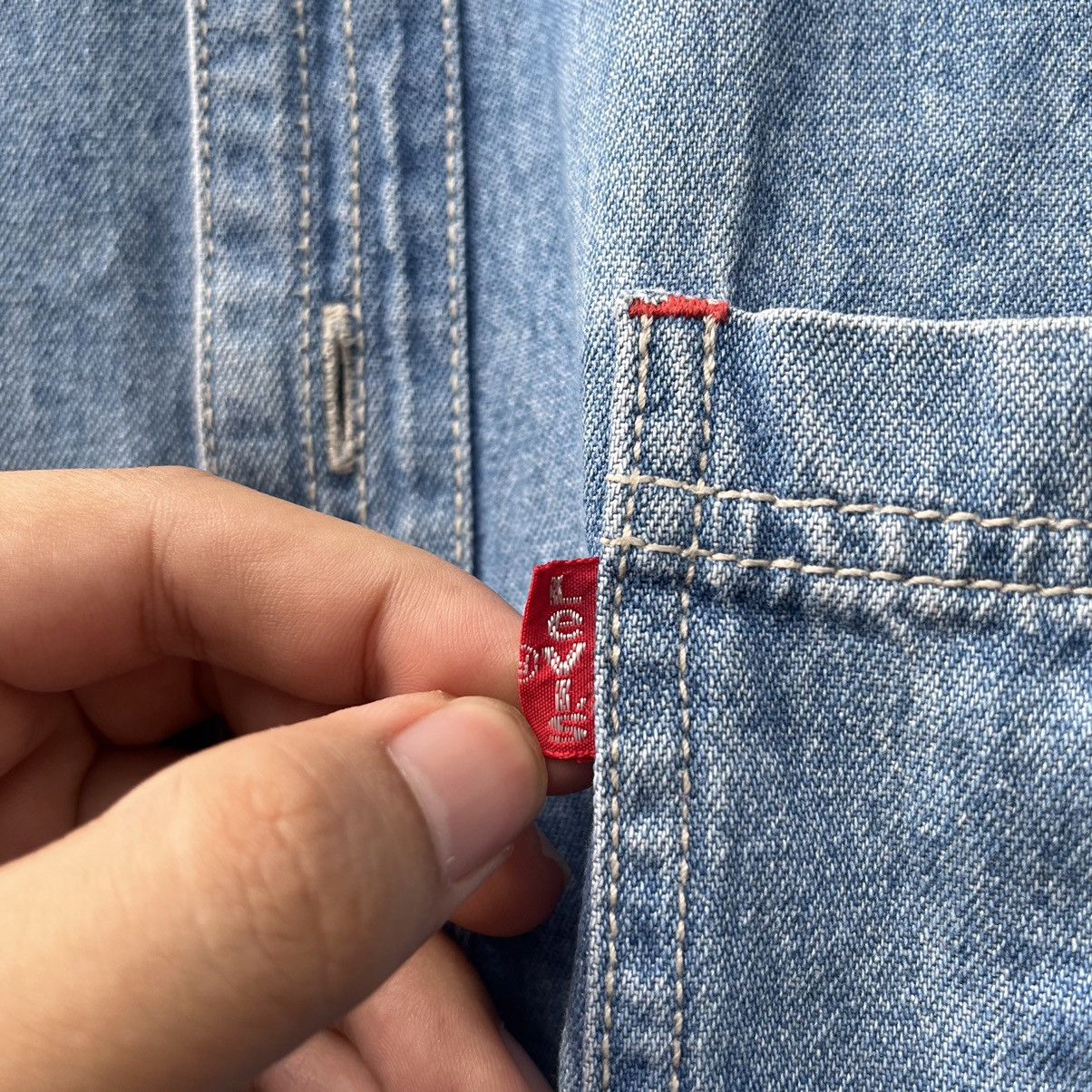 Levi's × Levi's Made & Crafted × Levi's Vintage Clothing Vintage levis Signature chambray blue jeans denim long sleev Size US L / EU 52-54 / 3 - 7 Thumbnail