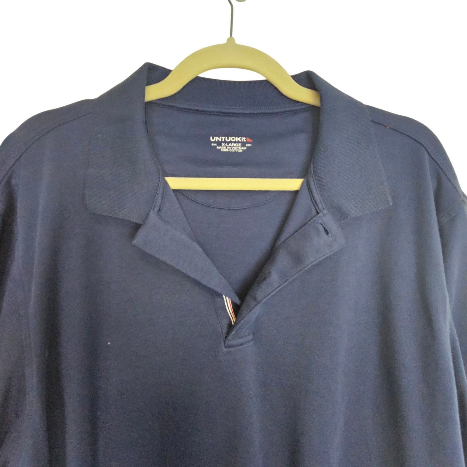 UNTUCKit Untuckit Mens Polo Shirt Sz XL Minimalist Classic Business Size US XL / EU 56 / 4 - 2 Thumbnail