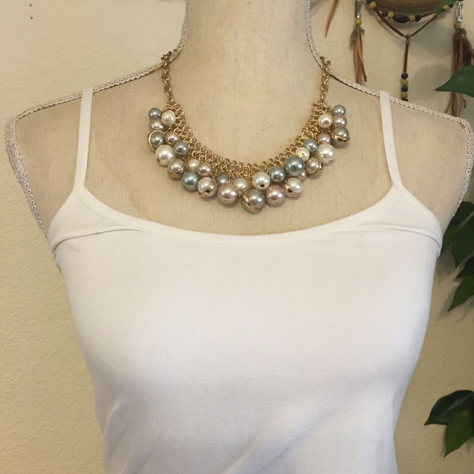 Jewelry New Directions multi tone glass bead necklace NWT Size ONE SIZE - 3 Thumbnail