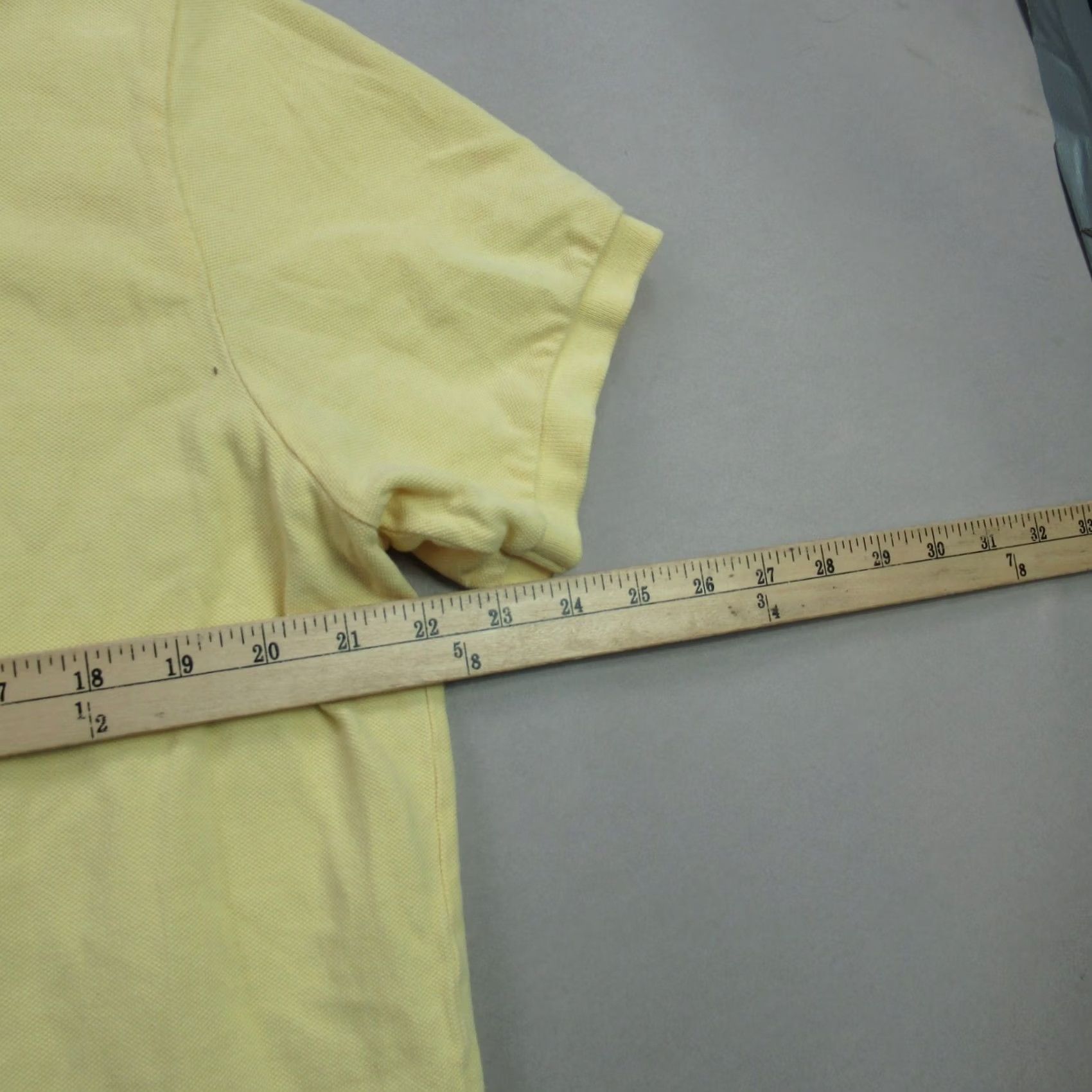 Polo Ralph Lauren Polo Ralph Lauren Shirt Mens XL Short Sleeve Lightweight Yellow Custom Fit Size US XL / EU 56 / 4 - 6 Thumbnail