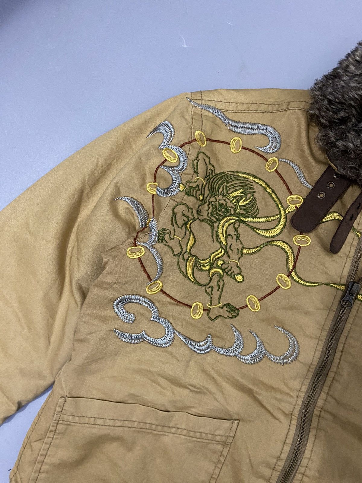 Eternal 💥Embroidery💥Eternal Fur Faux Jacket Size US L / EU 52-54 / 3 - 3 Thumbnail
