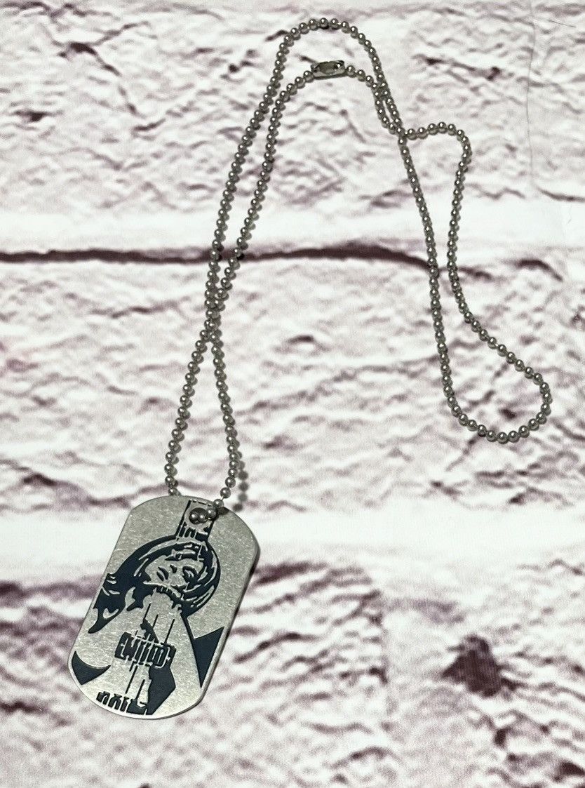 ヒステリックグラマー　ドッグタグ　ペンダント　GUITAR GIRL 最安値！】ヒステリックグラマー ドッグタグ ペンダント GUITAR GIRL