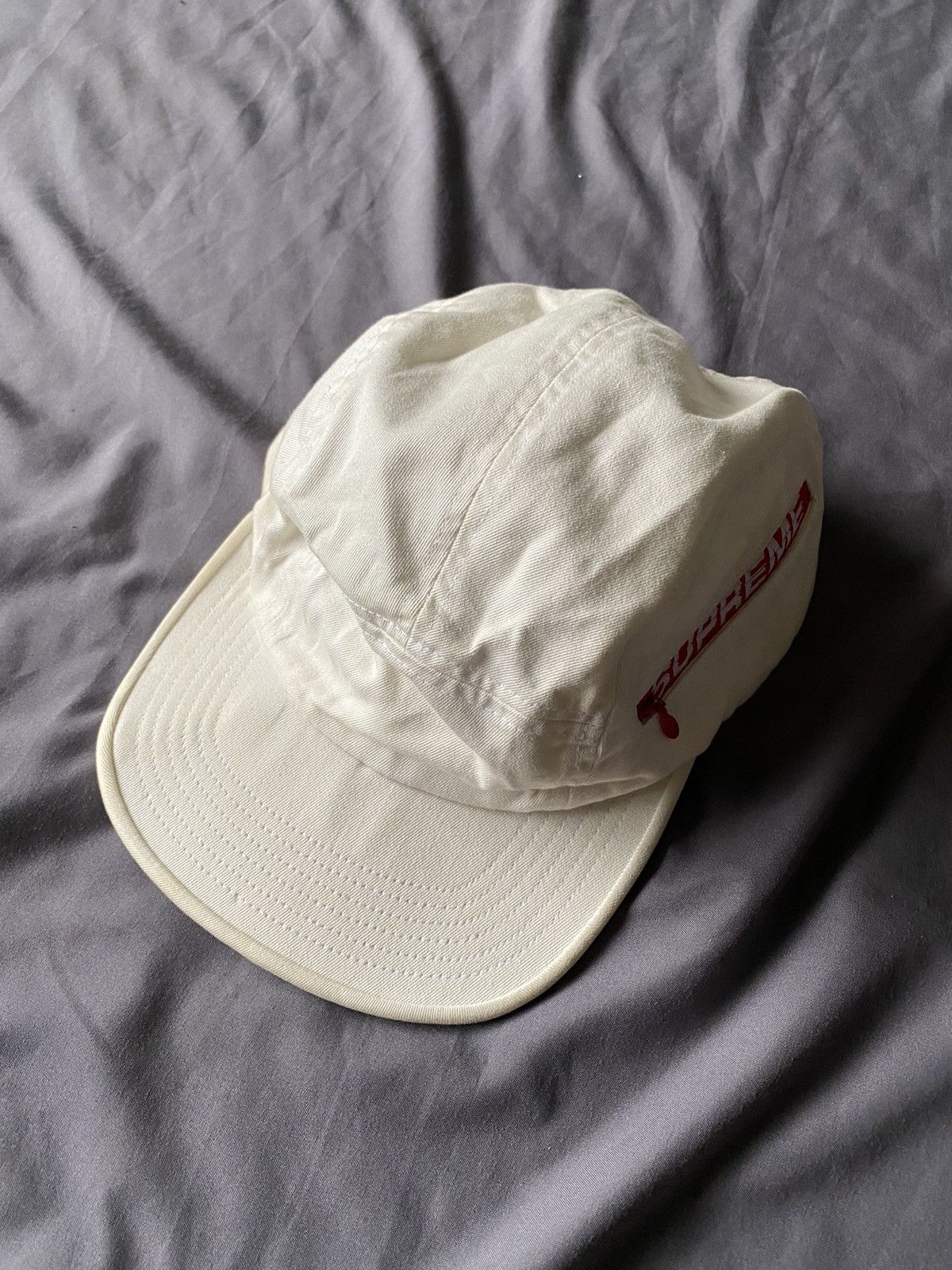 Supreme Side Zip Camp Cap (FW17) - $48