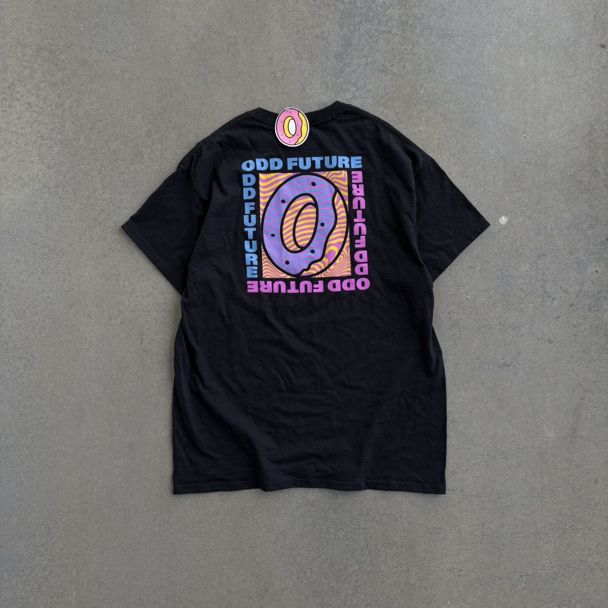 Golf Wang × Odd Future 2015 ODD FUTURE Golf Wang Tyler the Creator Donut Zumiez Tee Size US L / EU 52-54 / 3 - 2 Thumbnail