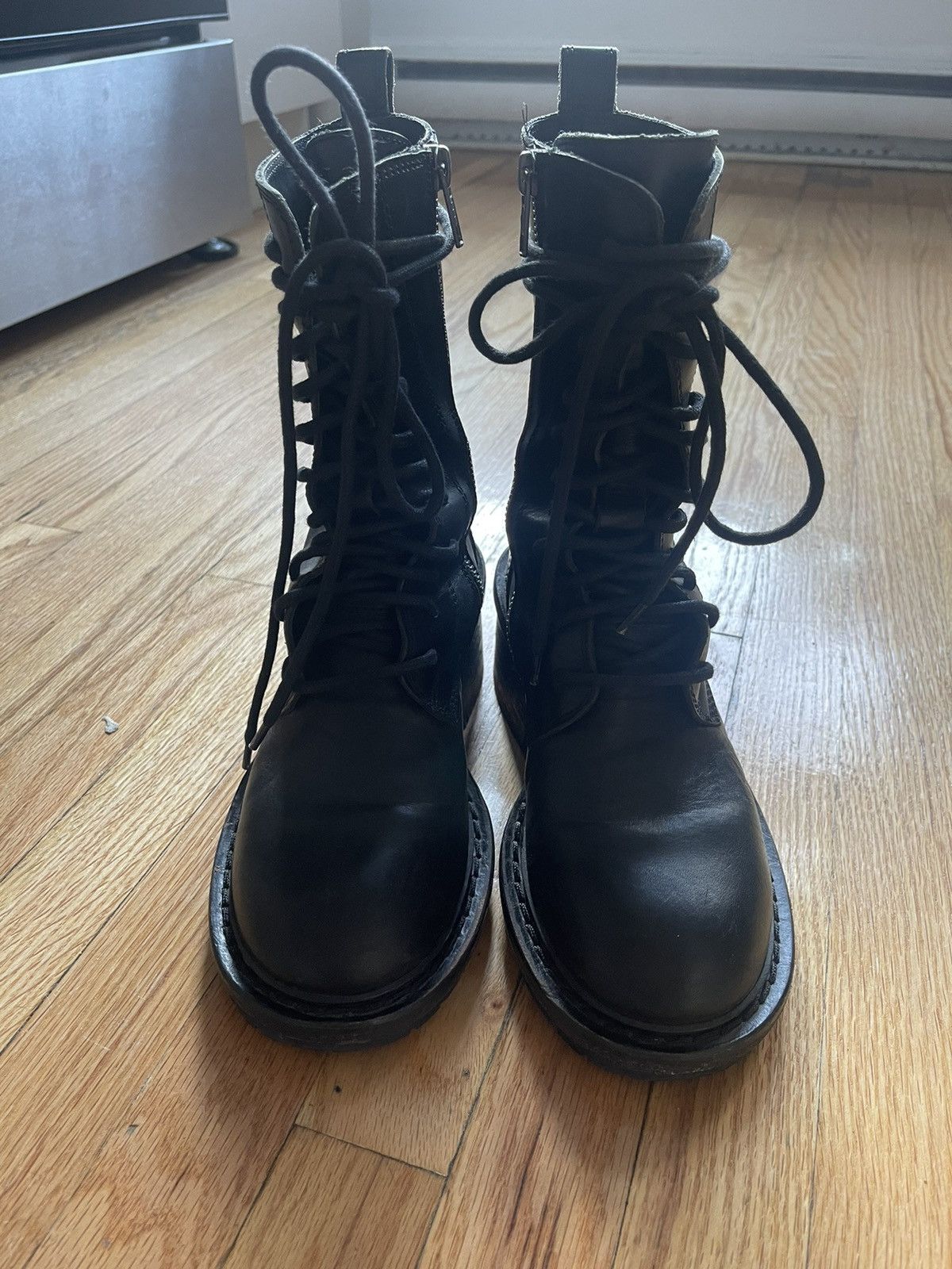 Ann Demeulemeester Ann Demeulemeester Heeled Lace-up Boots Size US 5 / IT 35 - 2 Thumbnail