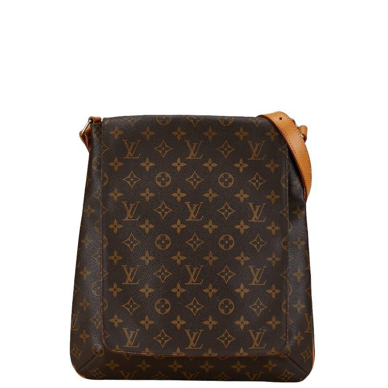 Louis Vuitton Louis Vuitton Louis Vuitton Monogram Musette Shoulder Bag M51256 Brown PVC Leather Canvas Crossbody Bag M51256 in Very Good Condition Size ONE SIZE - 1 Thumbnail