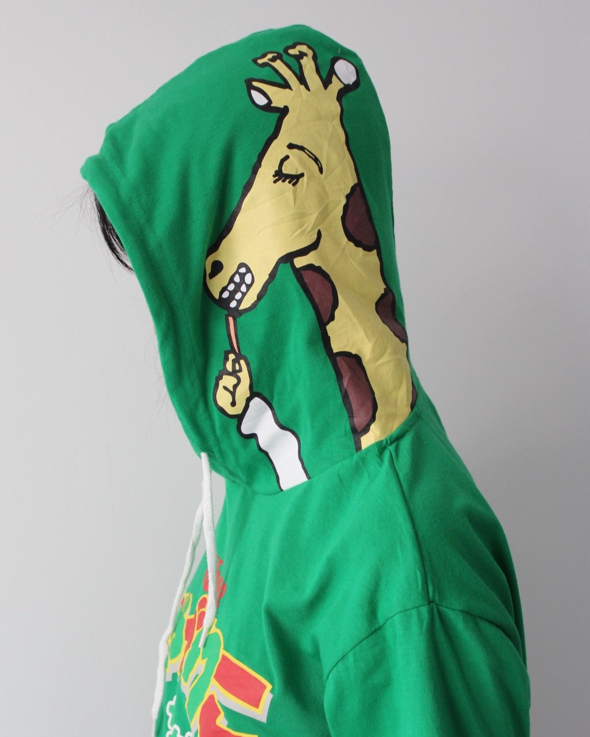 Hysteric Glamour OKASHI COLLABO CALBEE SHORT SLEEVE HOODIE Size US XL / EU 56 / 4 - 4 Thumbnail