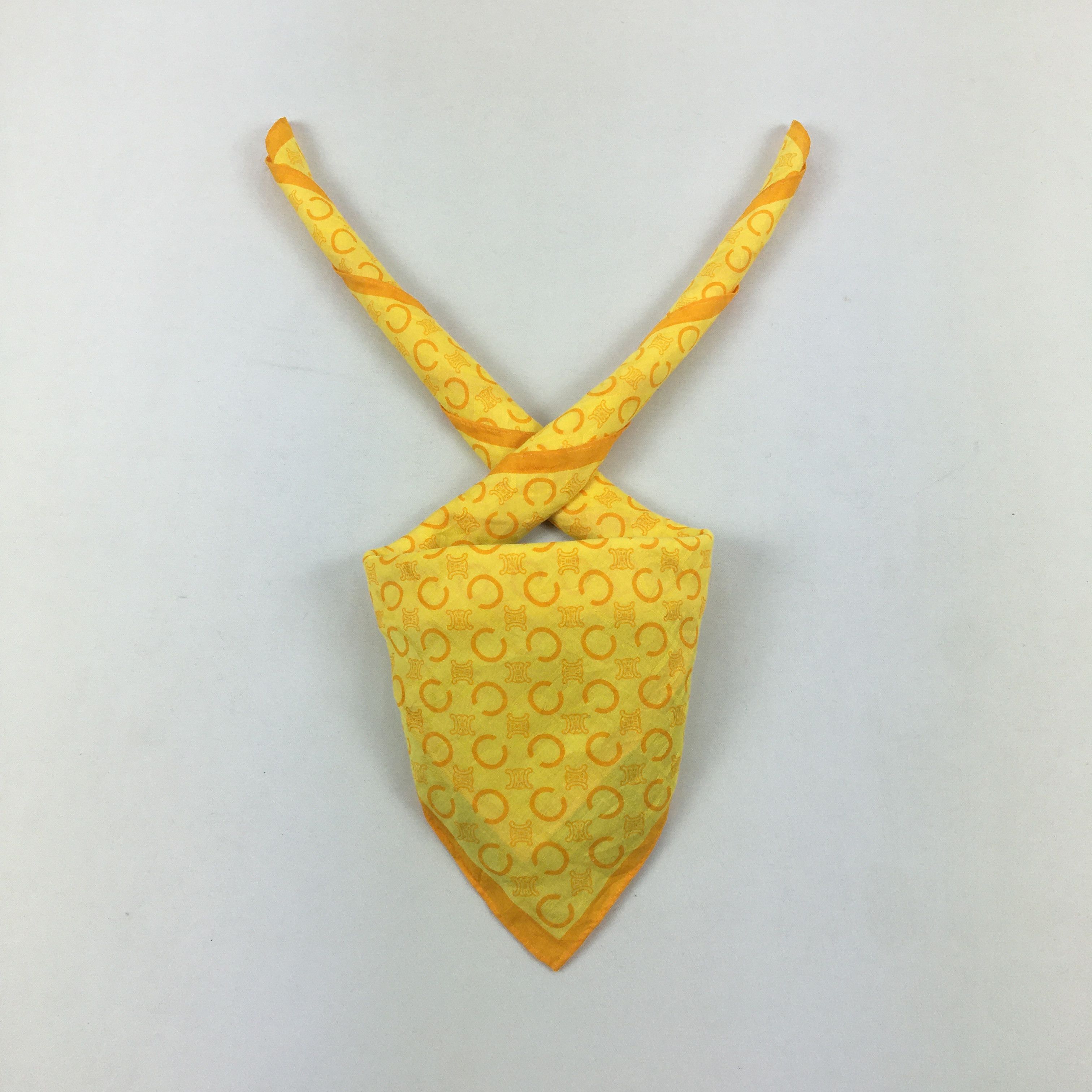 Celine Vintage Celine Handkerchief Bandana Pocket Square Bandana Size ONE SIZE - 1 Thumbnail